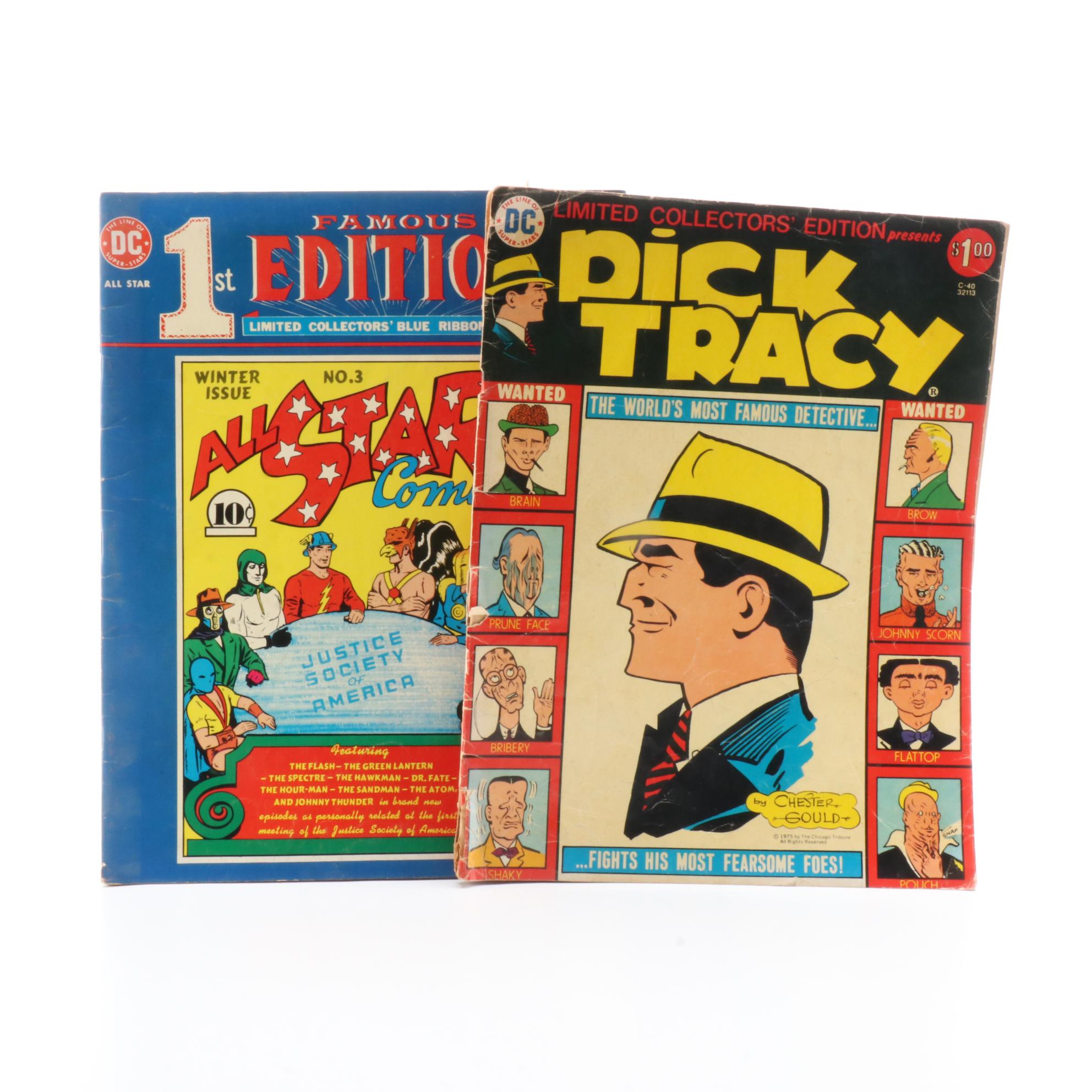 Limited Collector's Edition Batman, Superman and Other Oversized DC Comics