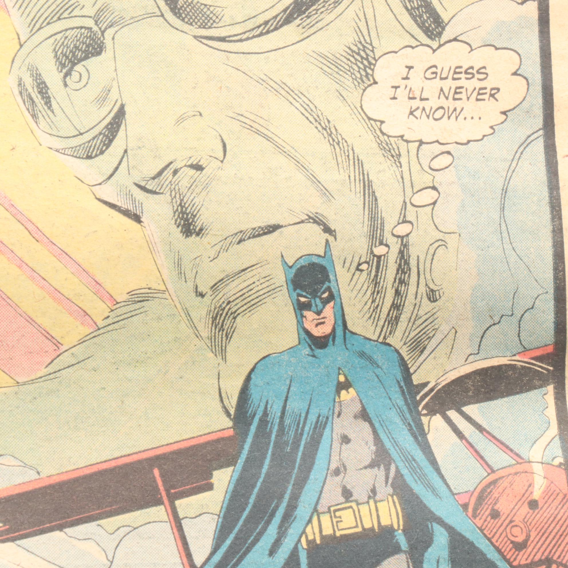 Limited Collector's Edition Batman, Superman and Other Oversized DC Comics