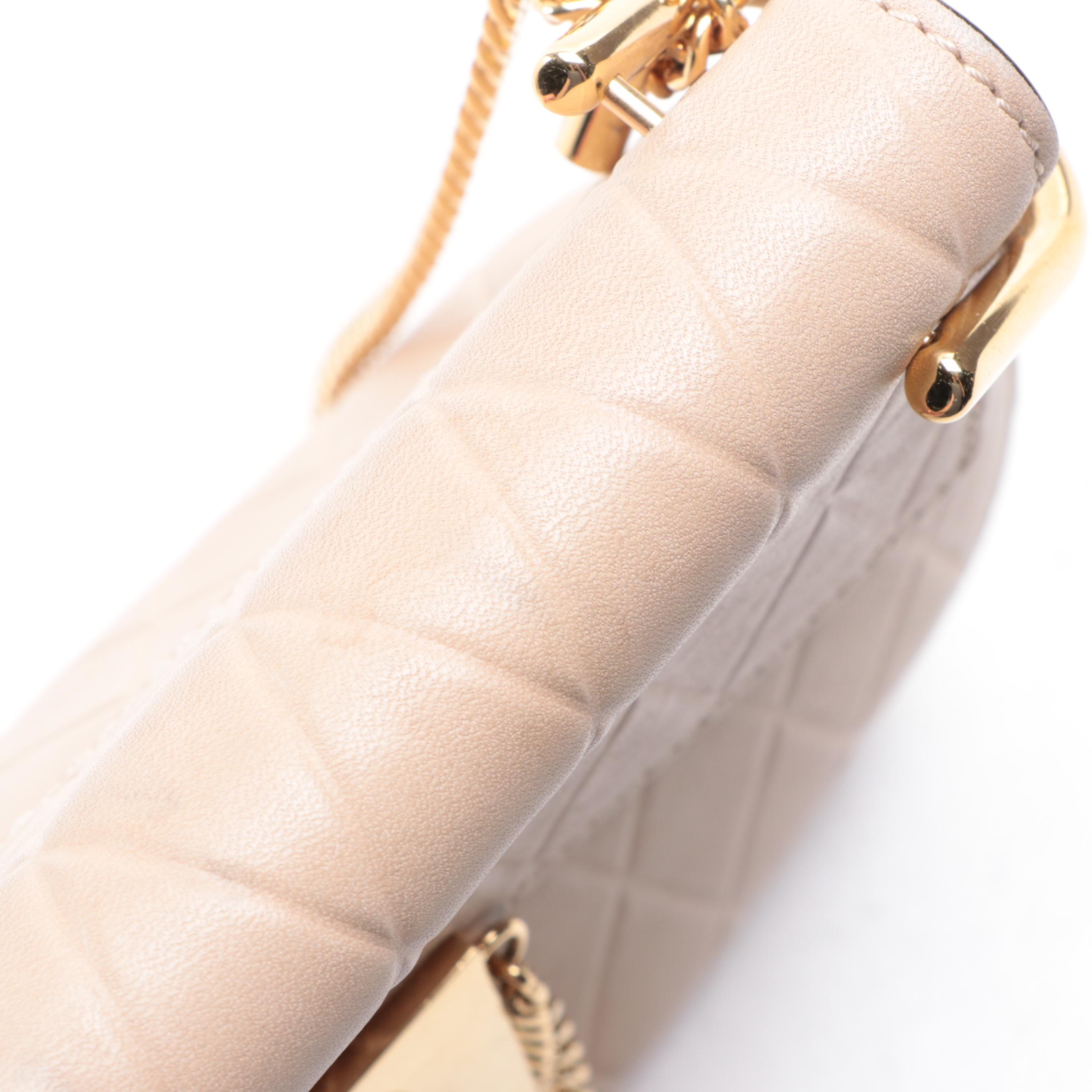 Chloé Drew Embossed Leather Crossbody Bag