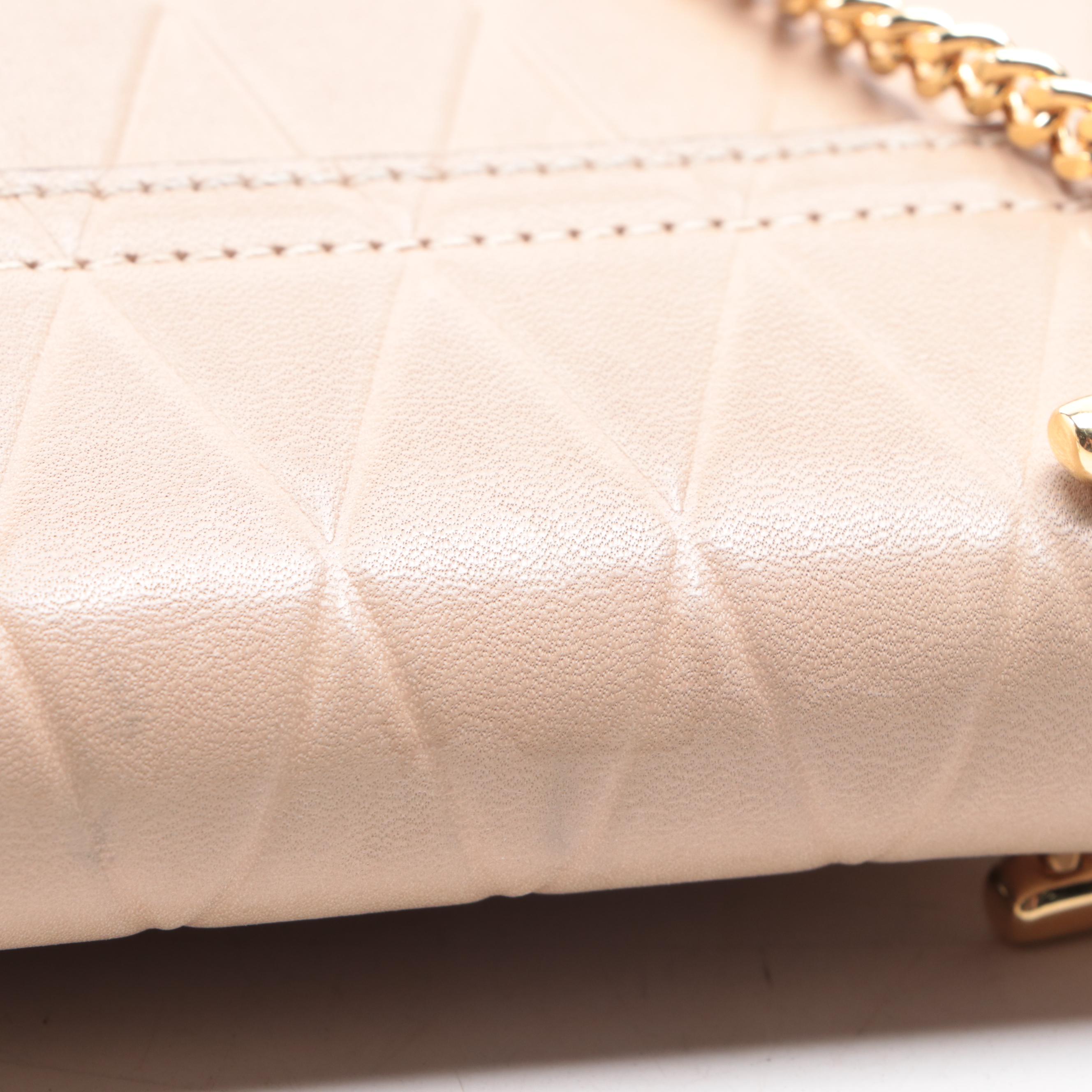 Chloé Drew Embossed Leather Crossbody Bag