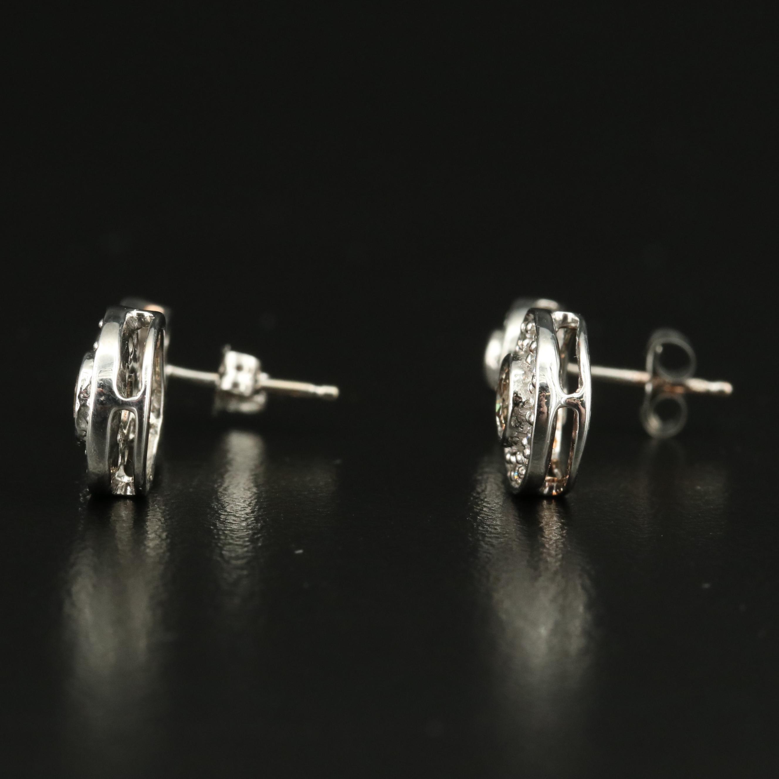 14K 1.02 CTW Diamond Earrings