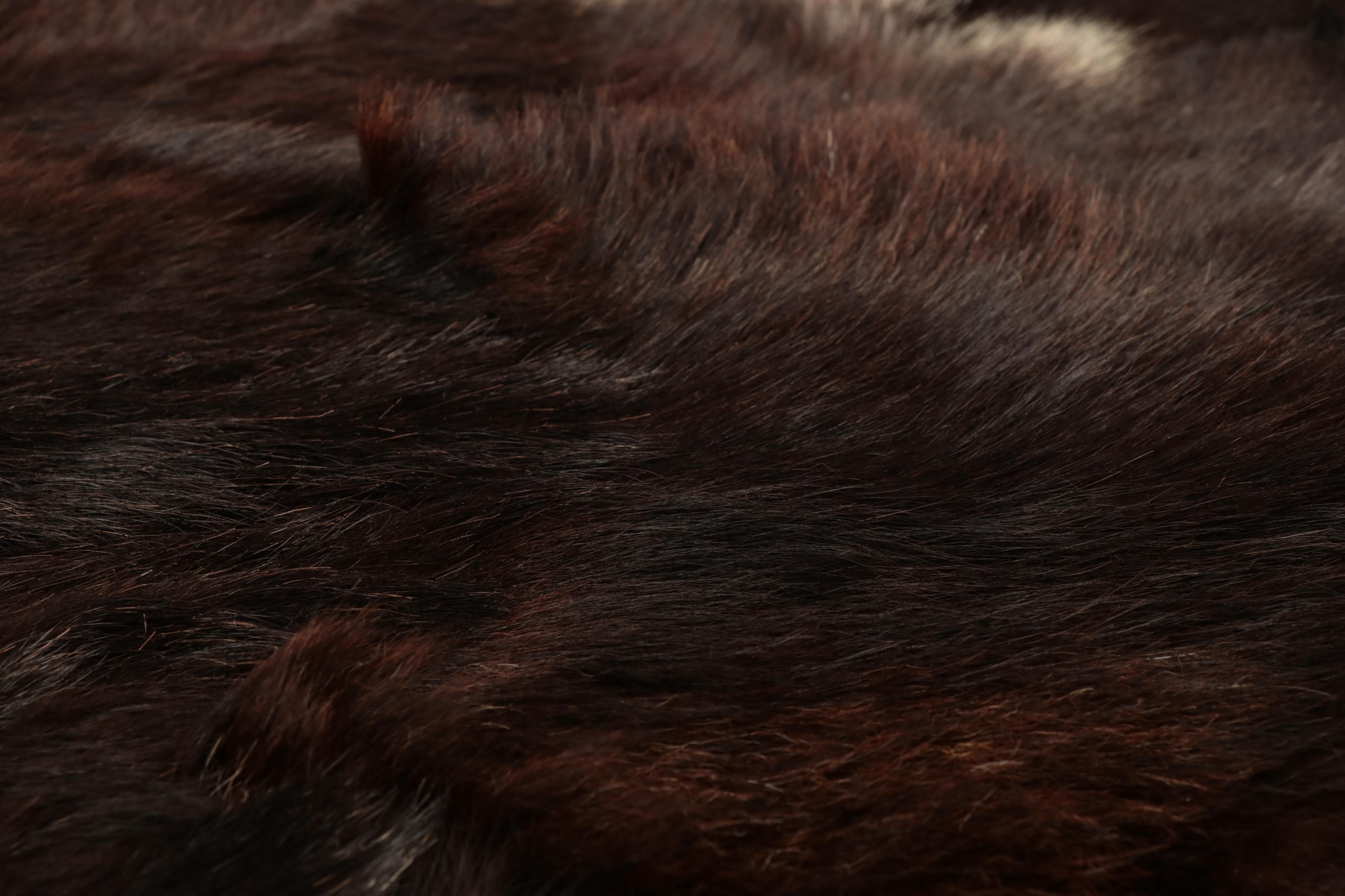 Dyed Cowhide Accent Pillows with Hide Accent Rug