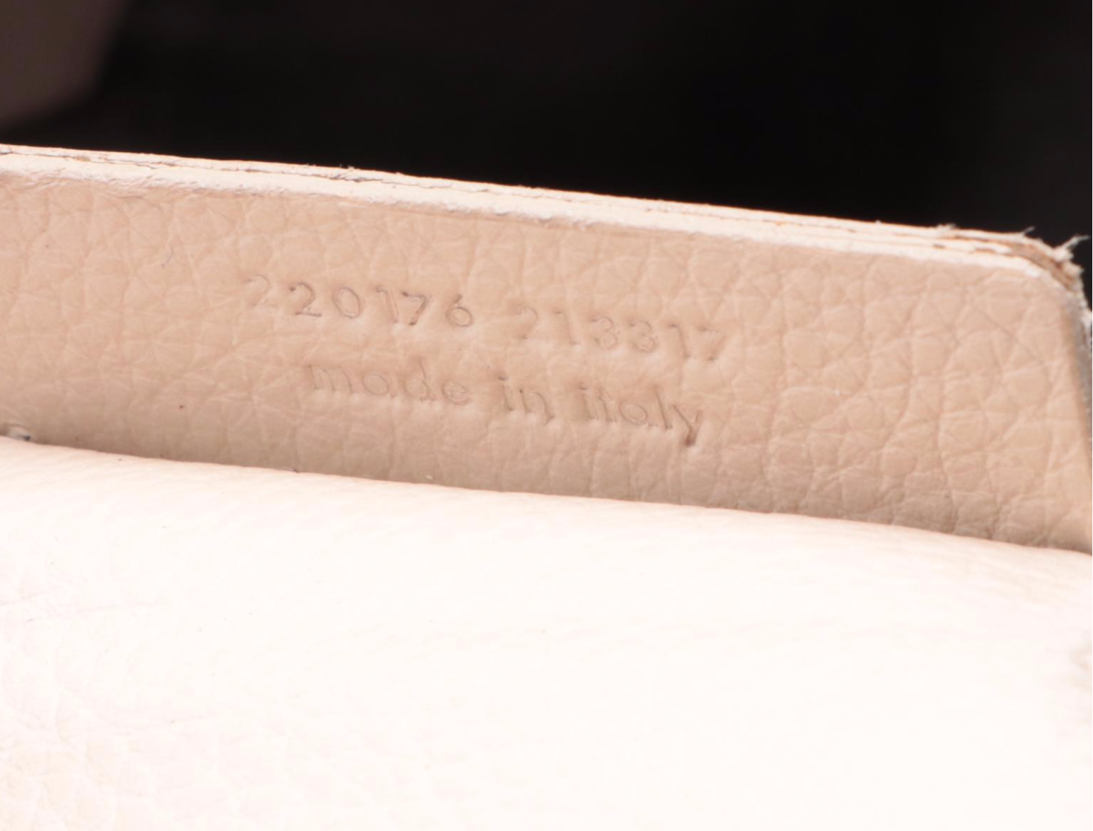 Yves Saint Laurent Rive Gauche Handbag with Bow Detail and Zip Pouch in Leather