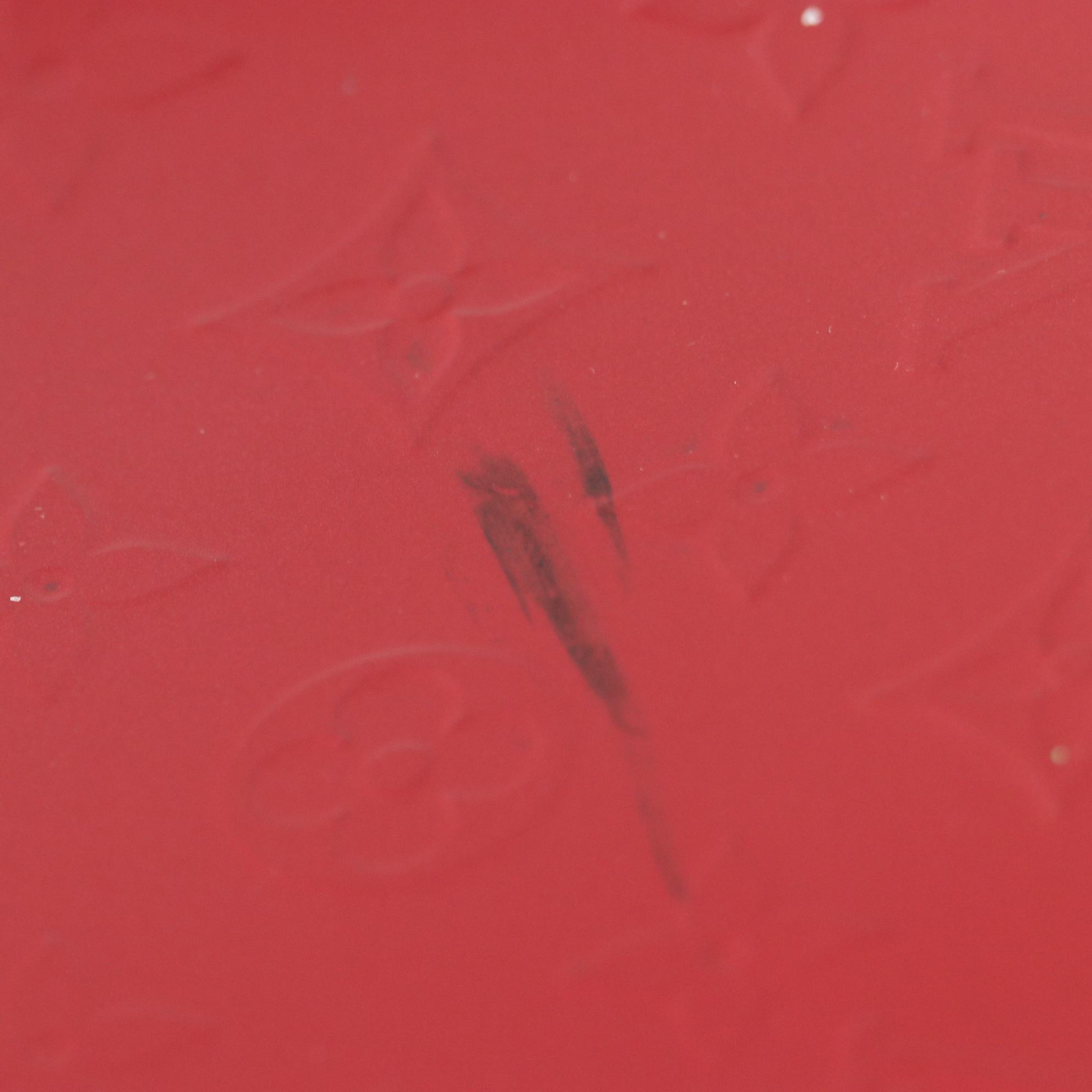 Louis Vuitton Pégase 45 Trolley Suitcase in Monogram Vernis and Vachetta Leather