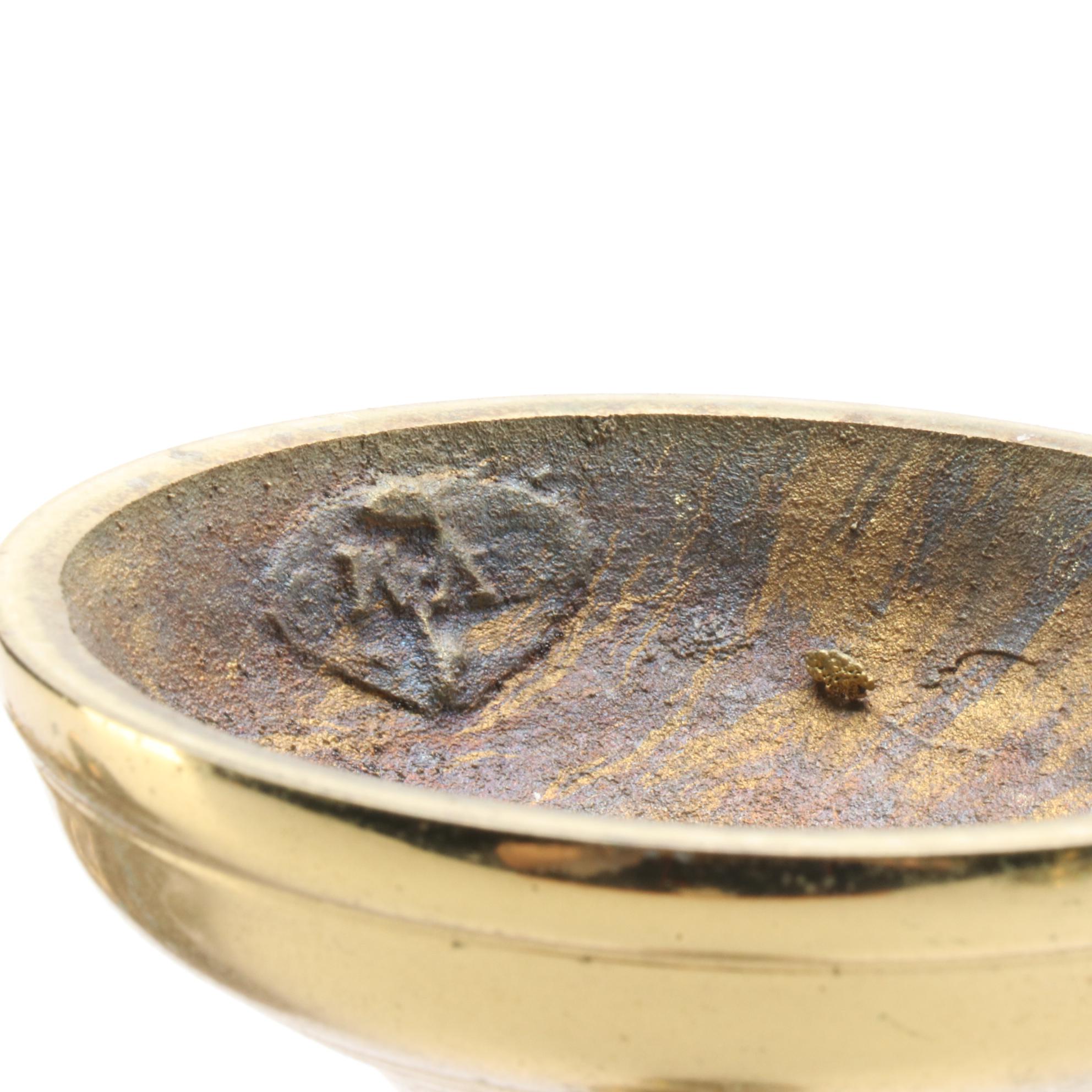 Federal Style Virginia Metalcrafters and Other Turned Brass Candlesticks