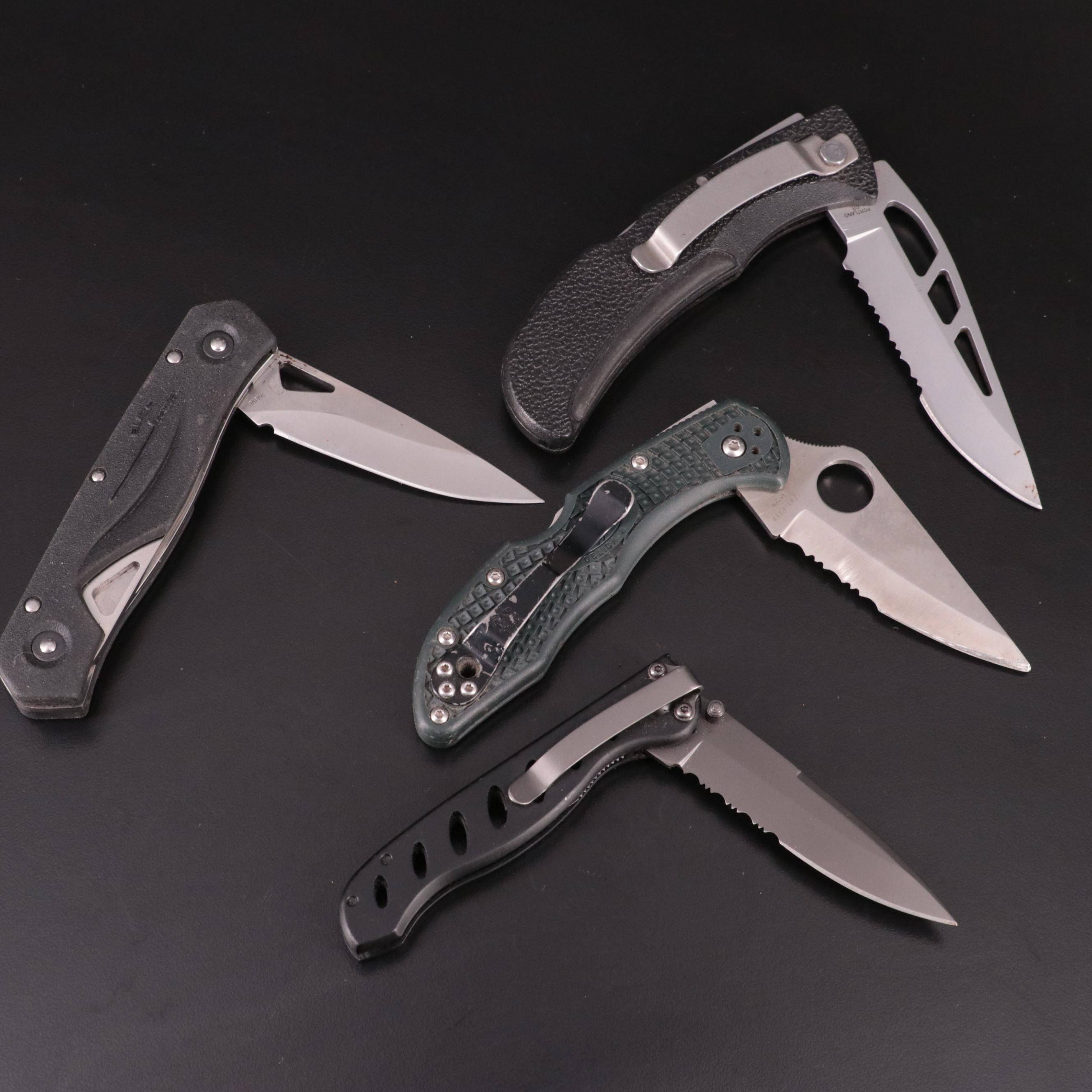 Twenty Knives Including Buck