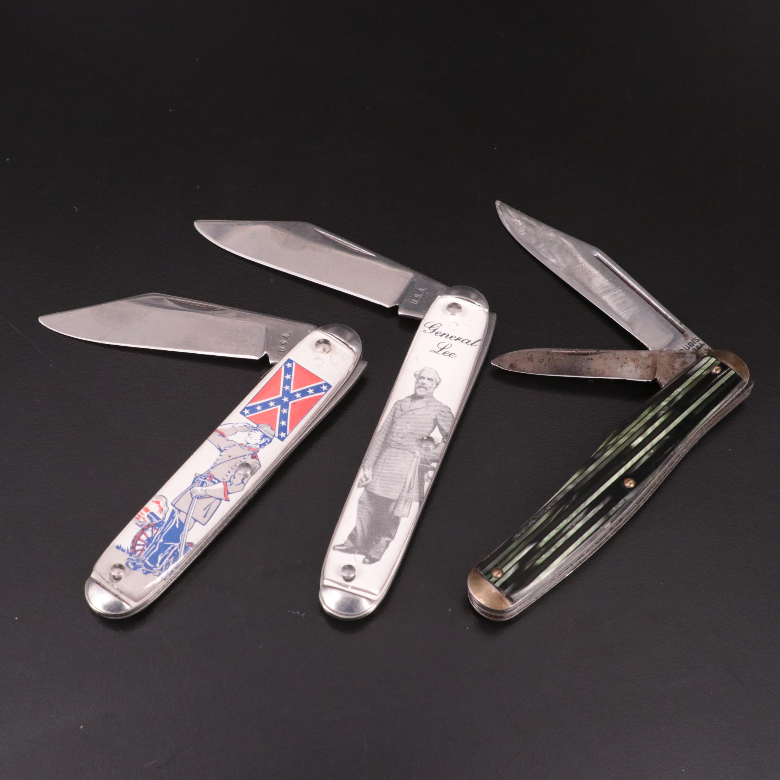 Twenty Knives Including Buck