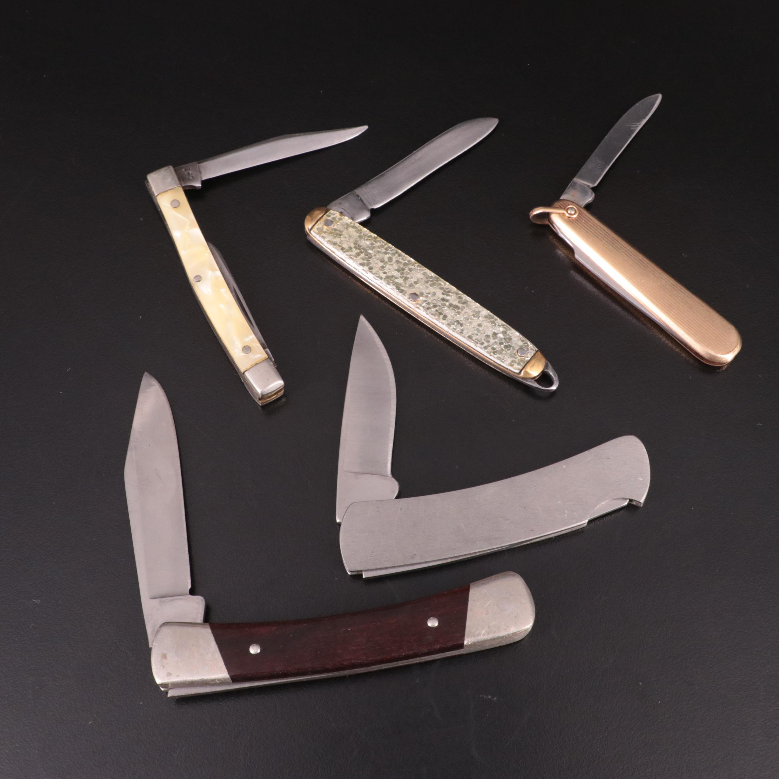 Twenty Knives Including Buck
