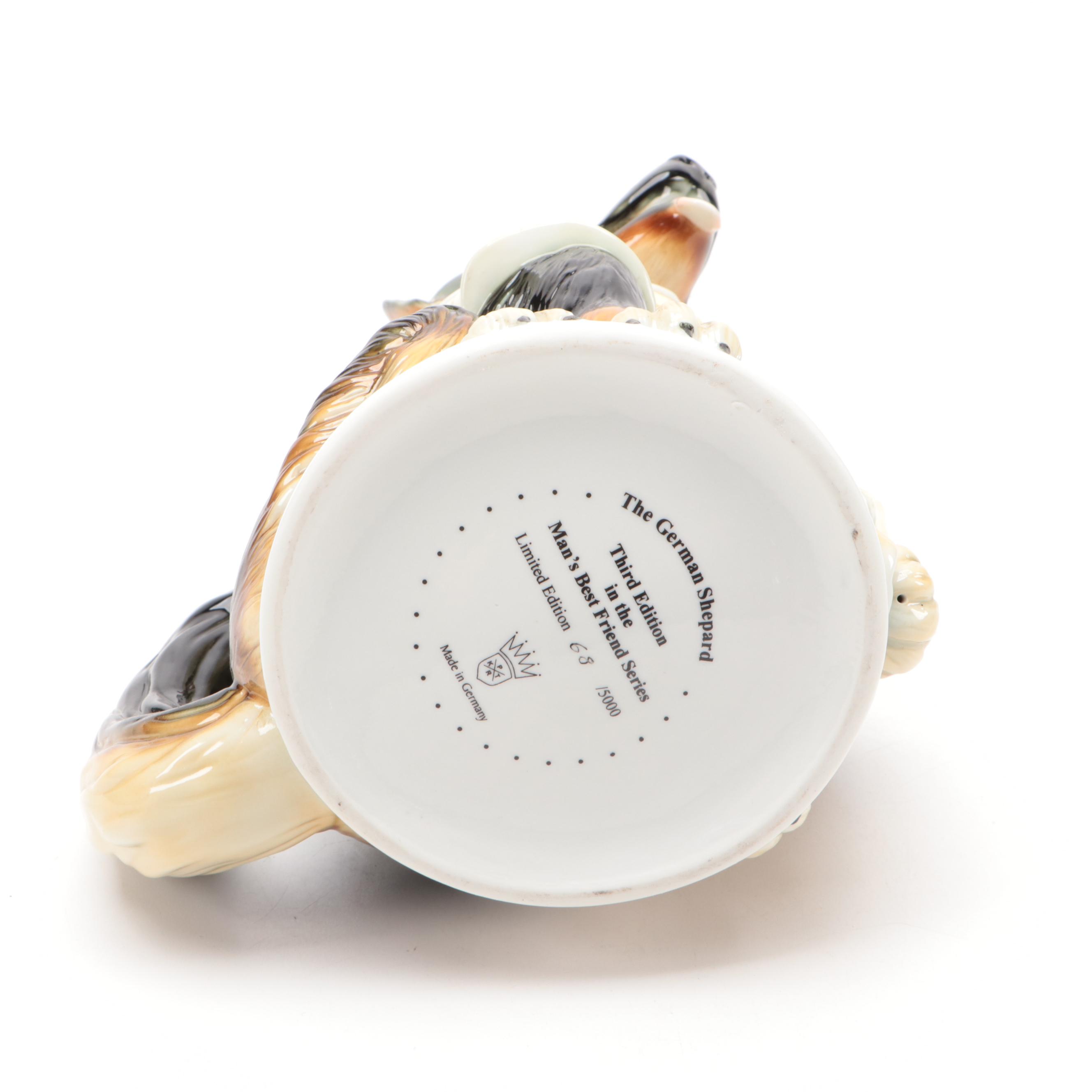 Stahl-PKT "The German Shepherd" Ceramic Beer Stein