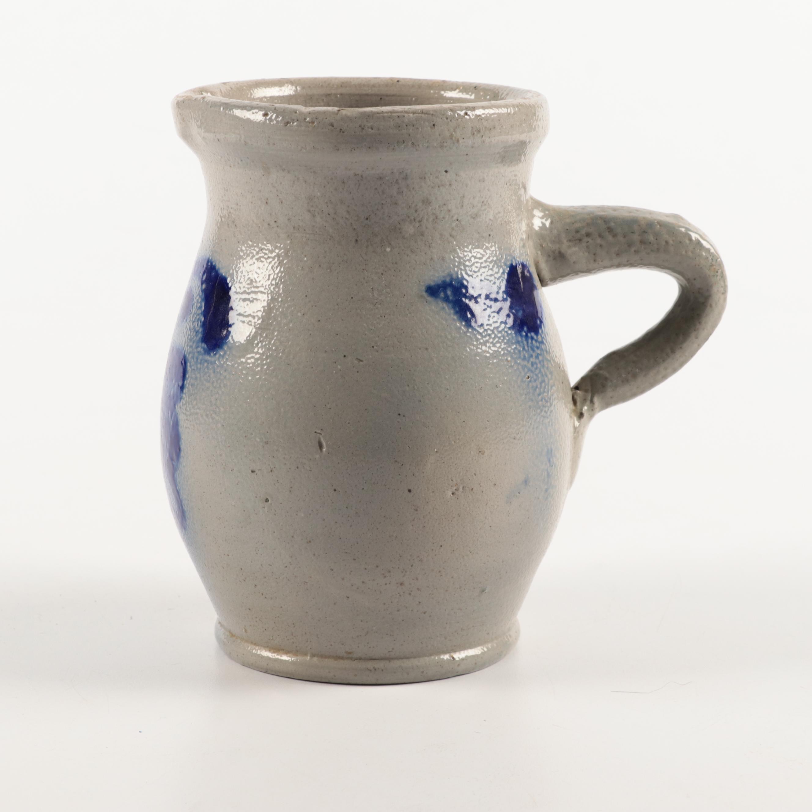 Gres d'Alsace Pitcher with Other Betschdorf Stoneware Jugs