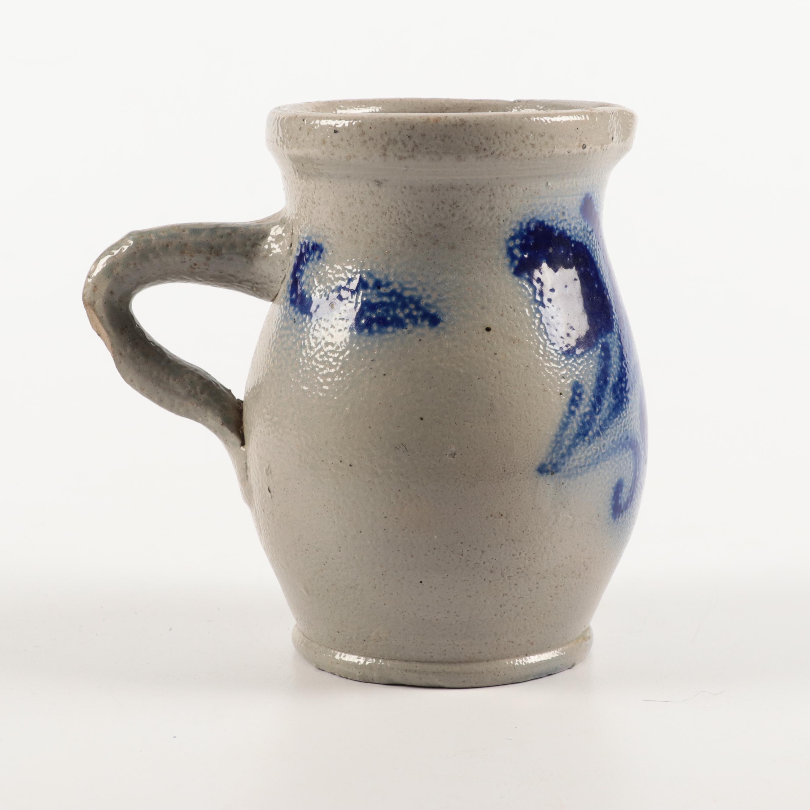 Gres d'Alsace Pitcher with Other Betschdorf Stoneware Jugs