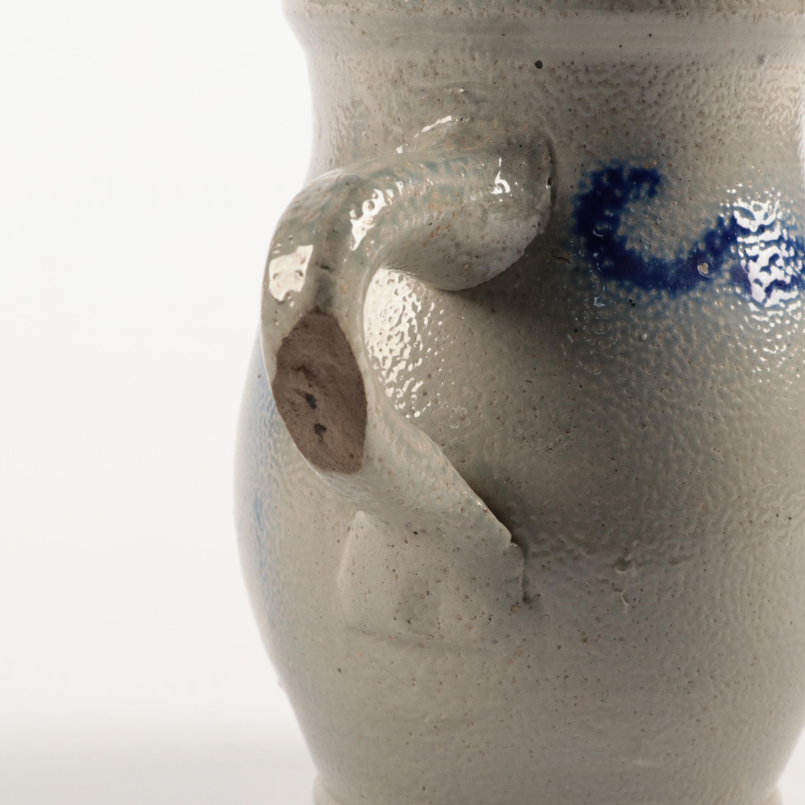 Gres d'Alsace Pitcher with Other Betschdorf Stoneware Jugs