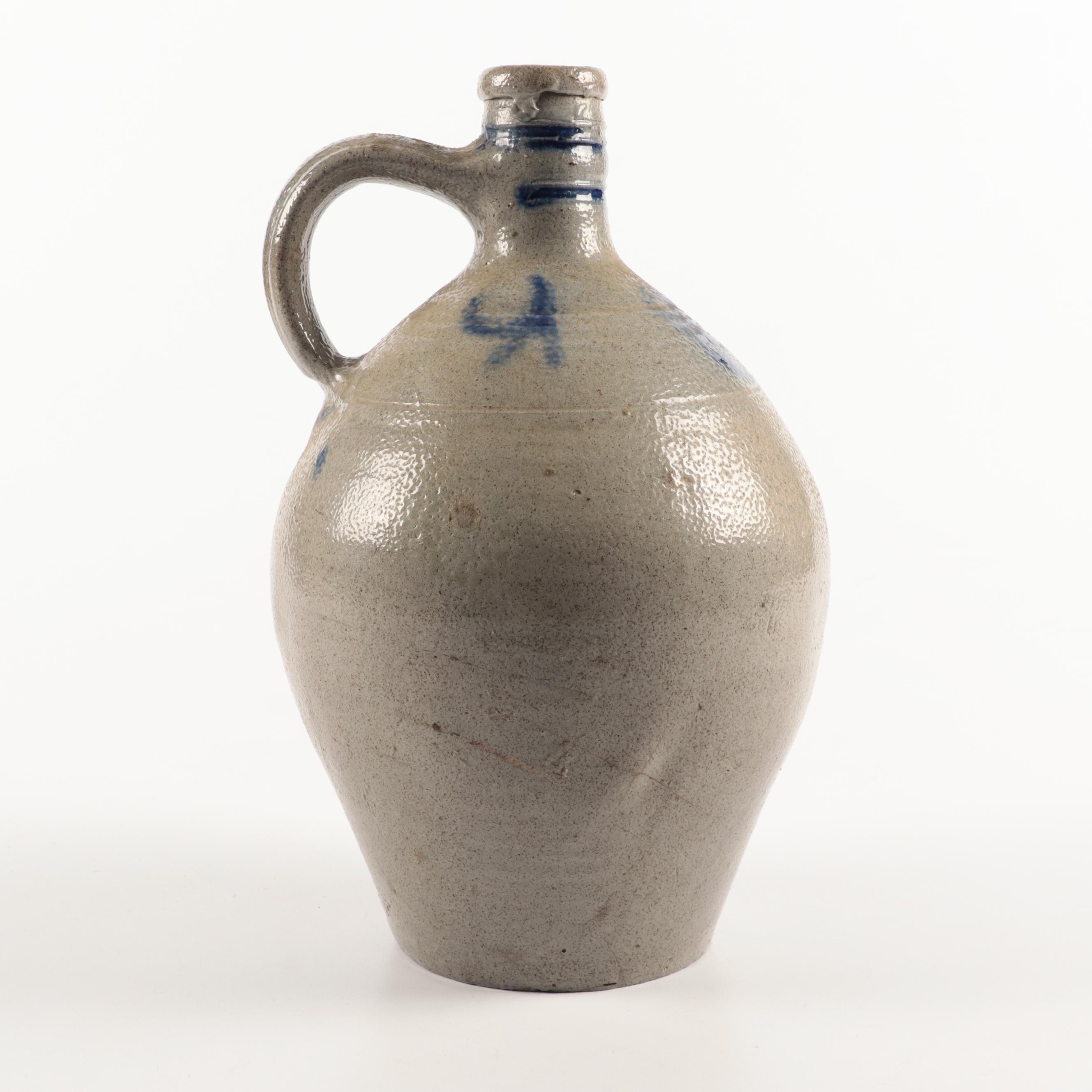 Gres d'Alsace Pitcher with Other Betschdorf Stoneware Jugs