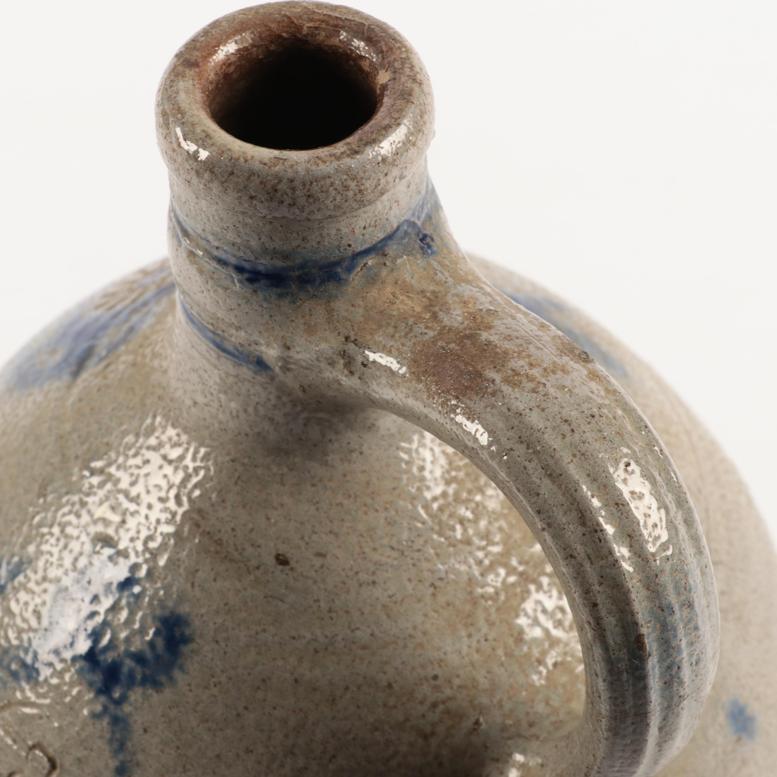 Gres d'Alsace Pitcher with Other Betschdorf Stoneware Jugs