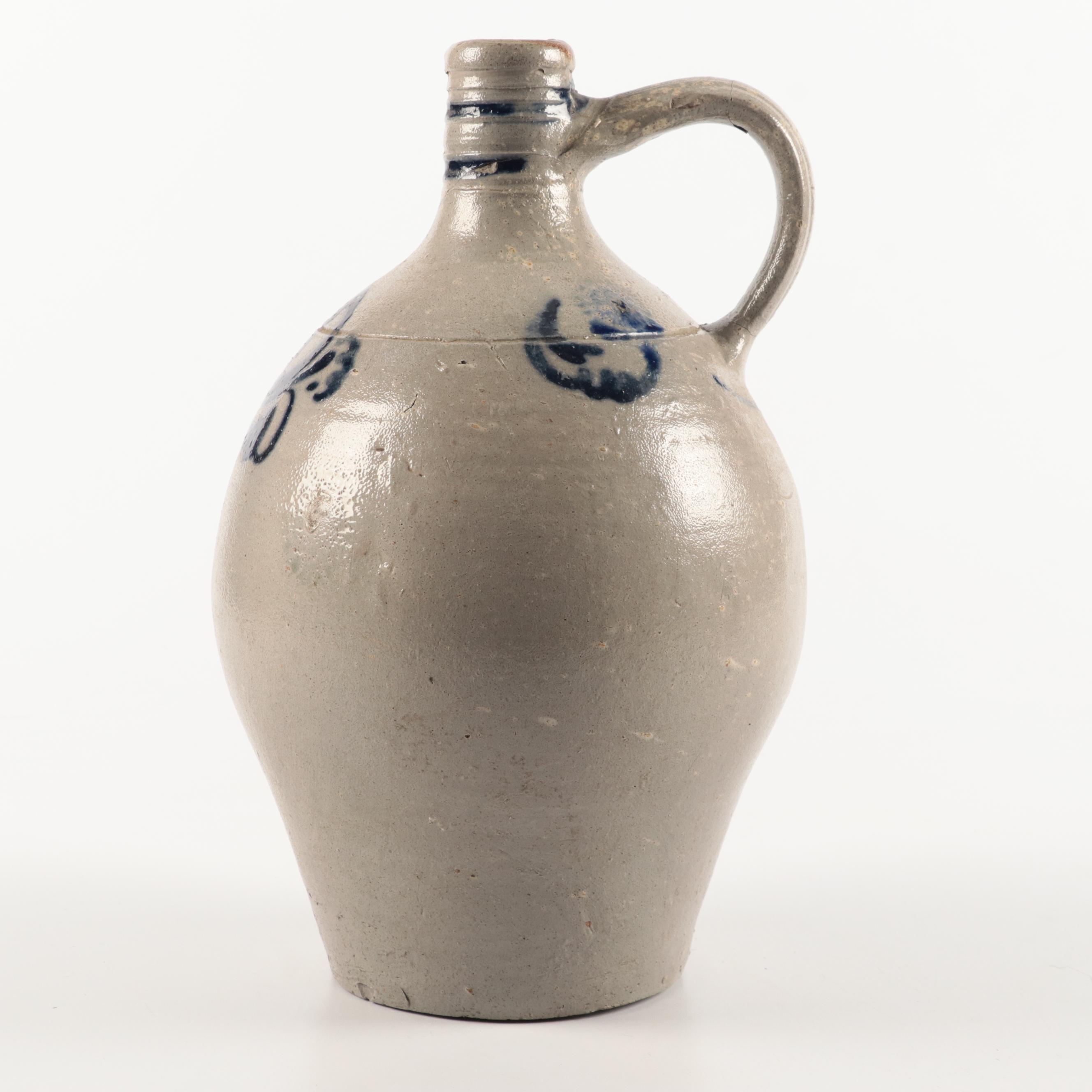 Gres d'Alsace Pitcher with Other Betschdorf Stoneware Jugs