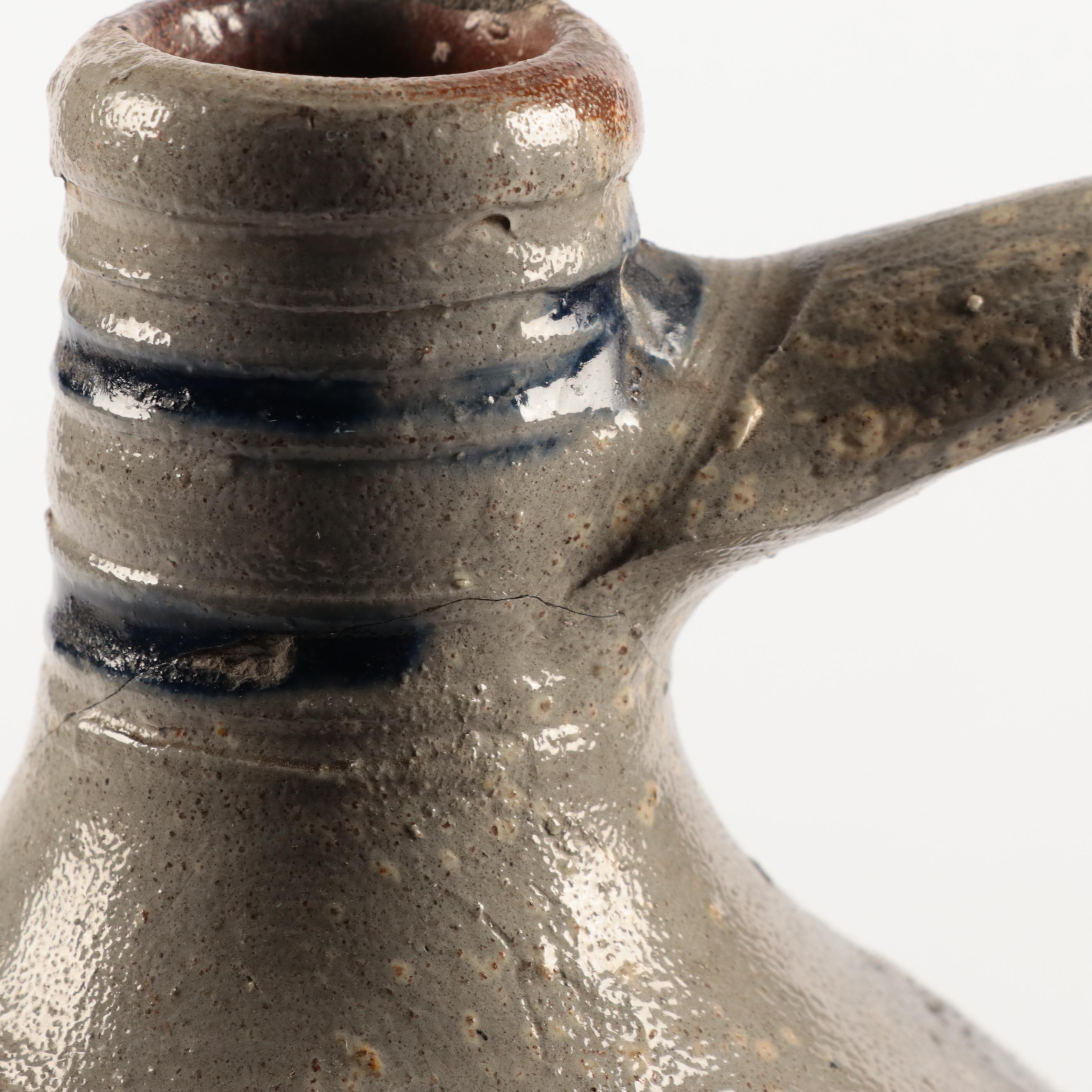 Gres d'Alsace Pitcher with Other Betschdorf Stoneware Jugs