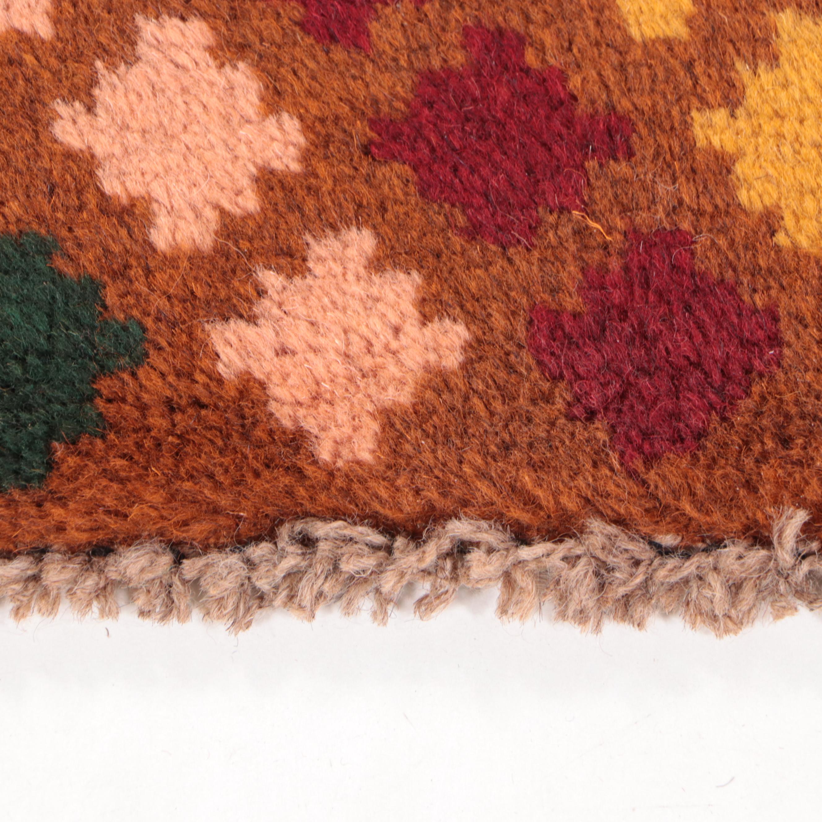 2'10 x 4' Hand-Knotted Afghan Baluch Accent Rug