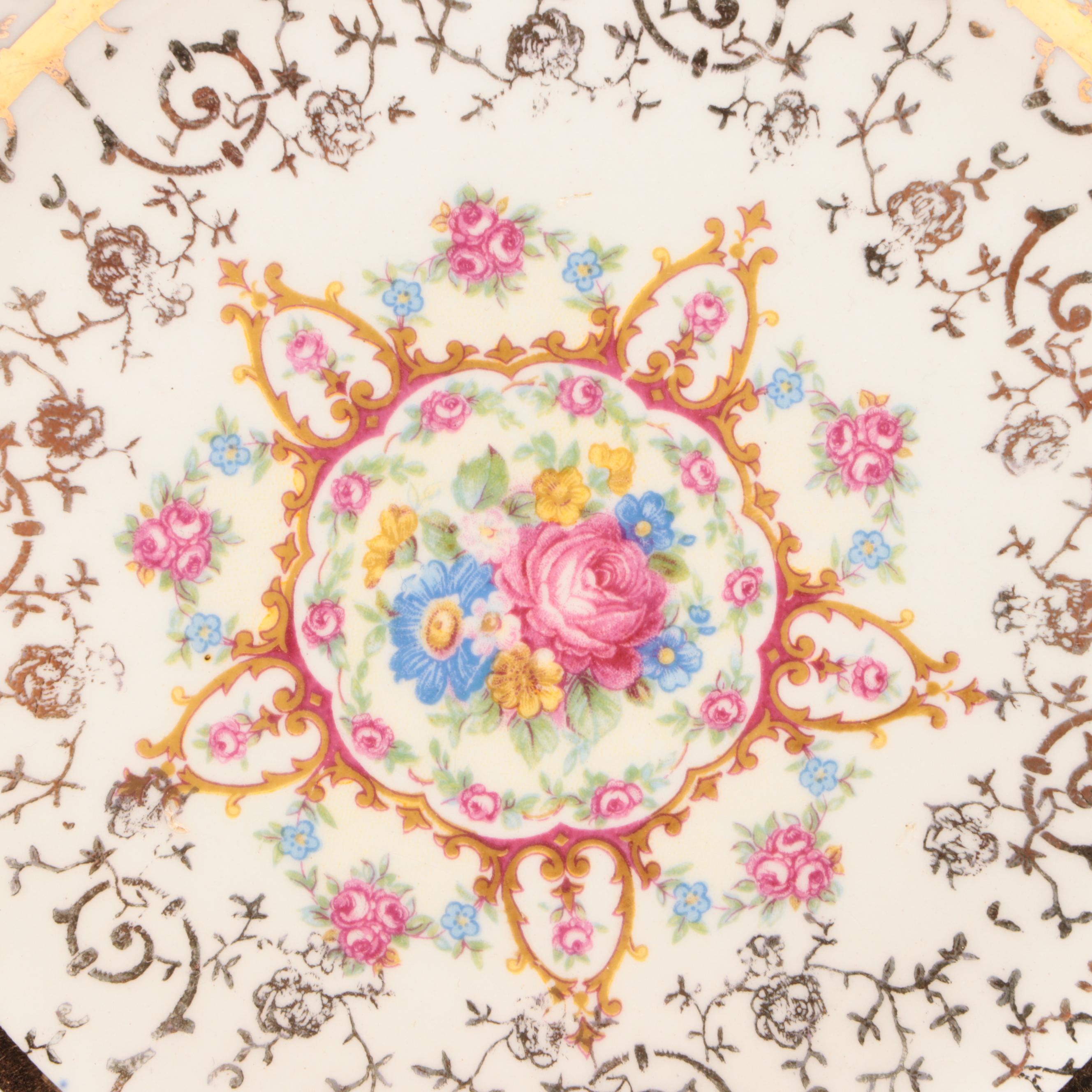 Indiana Glass "Harvest Grape" Lemonade Set with Other Salad Plates and Milk Jug