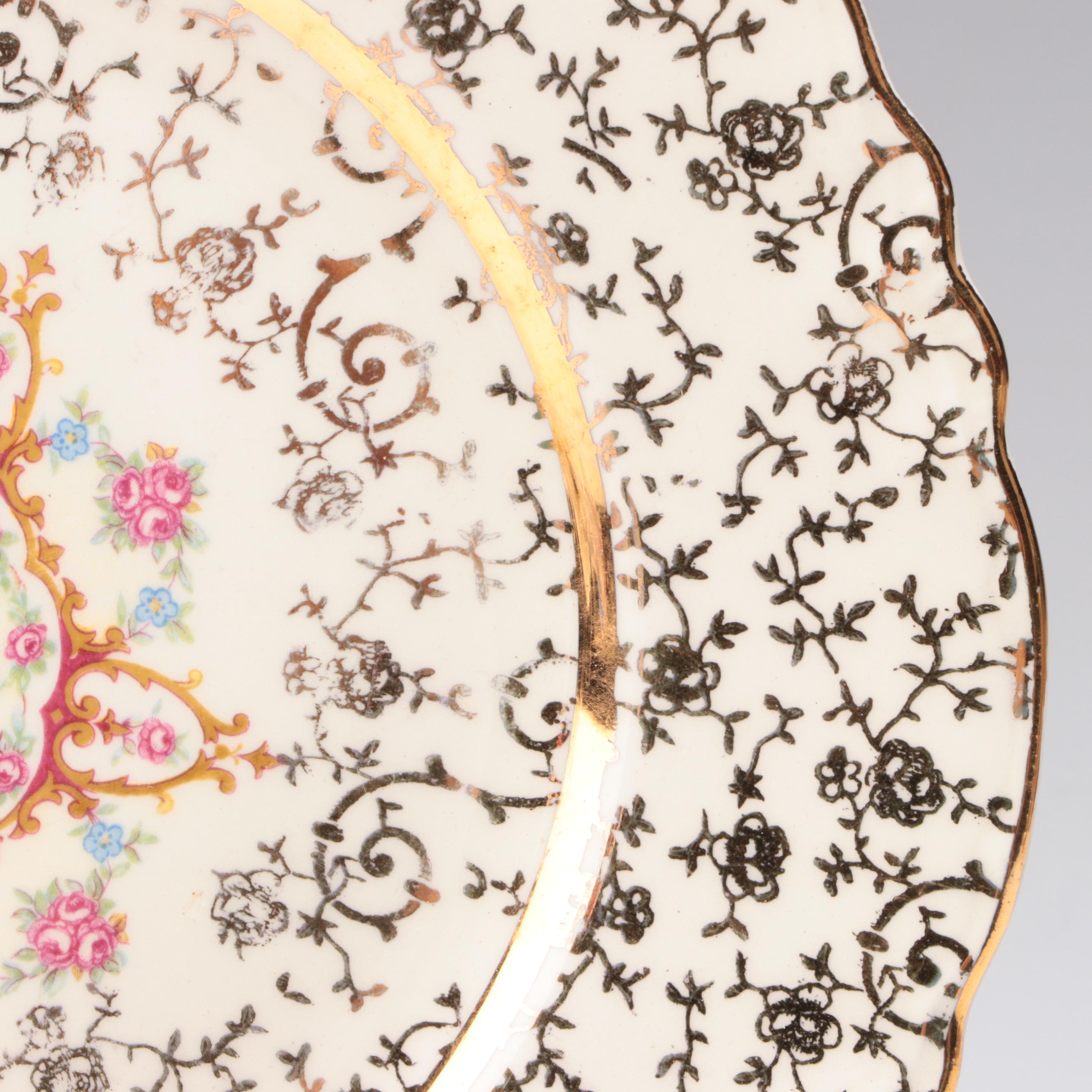 Indiana Glass "Harvest Grape" Lemonade Set with Other Salad Plates and Milk Jug