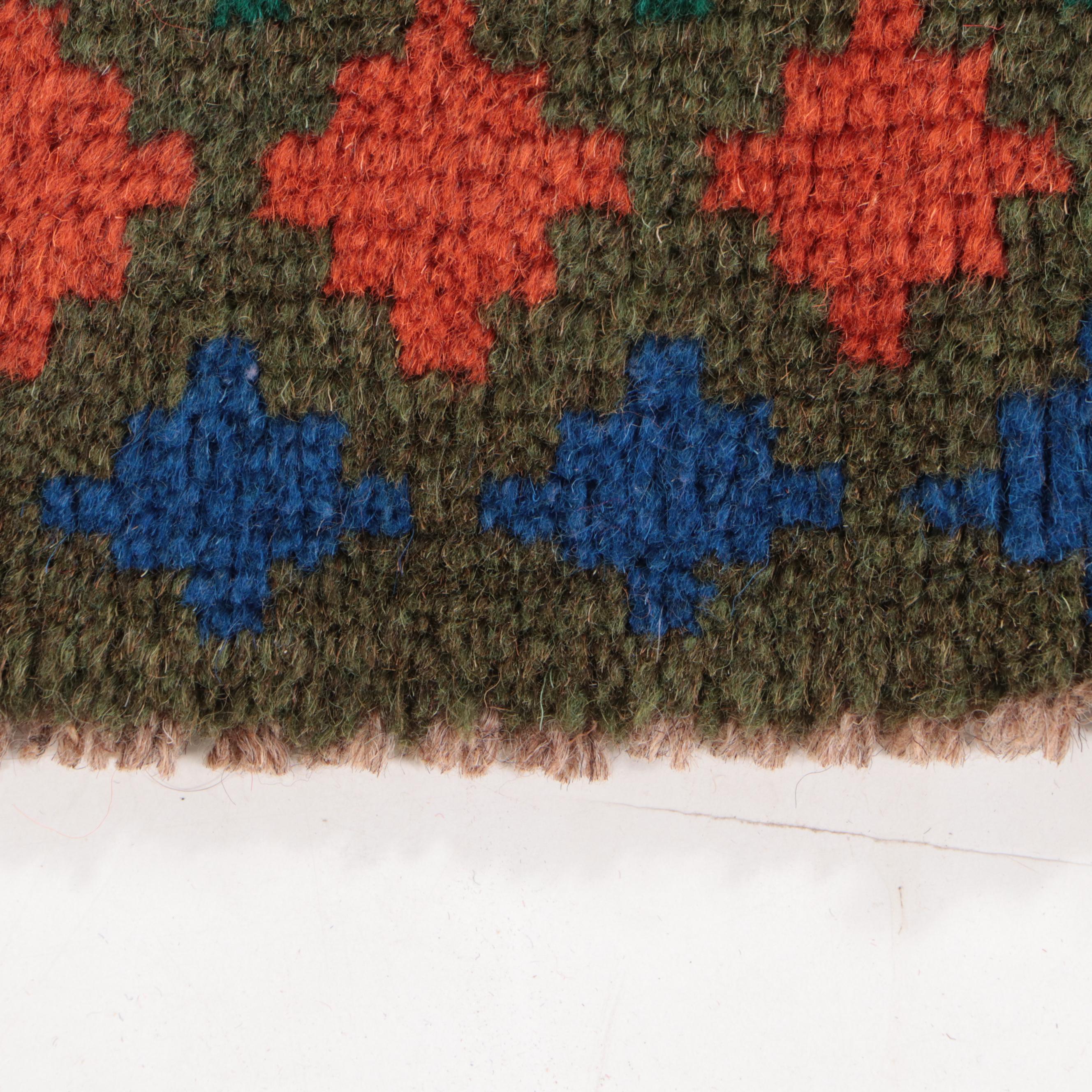 3'10 x 5'8 Hand-Knotted Afghan Baluch Area Rug