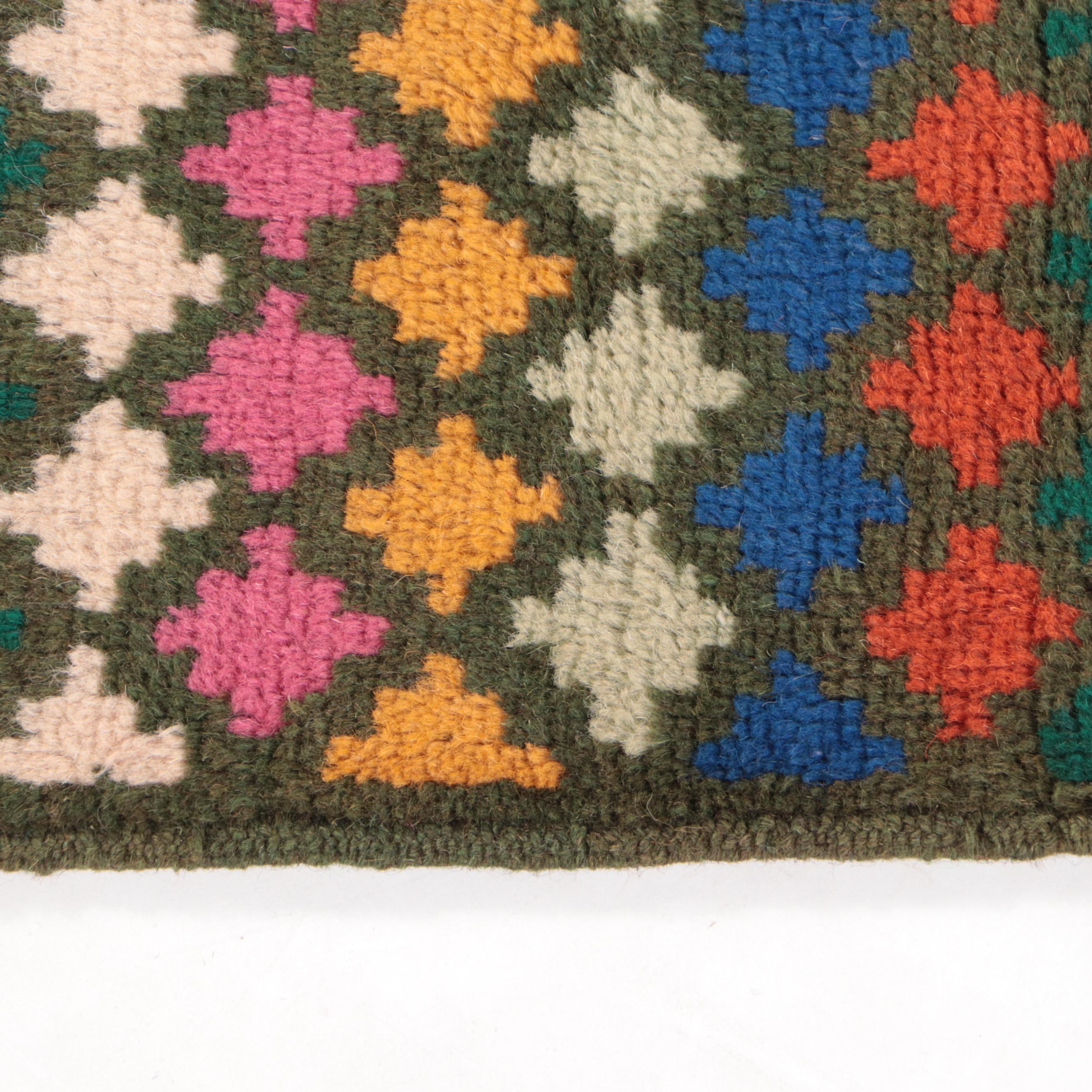 3'10 x 5'8 Hand-Knotted Afghan Baluch Area Rug