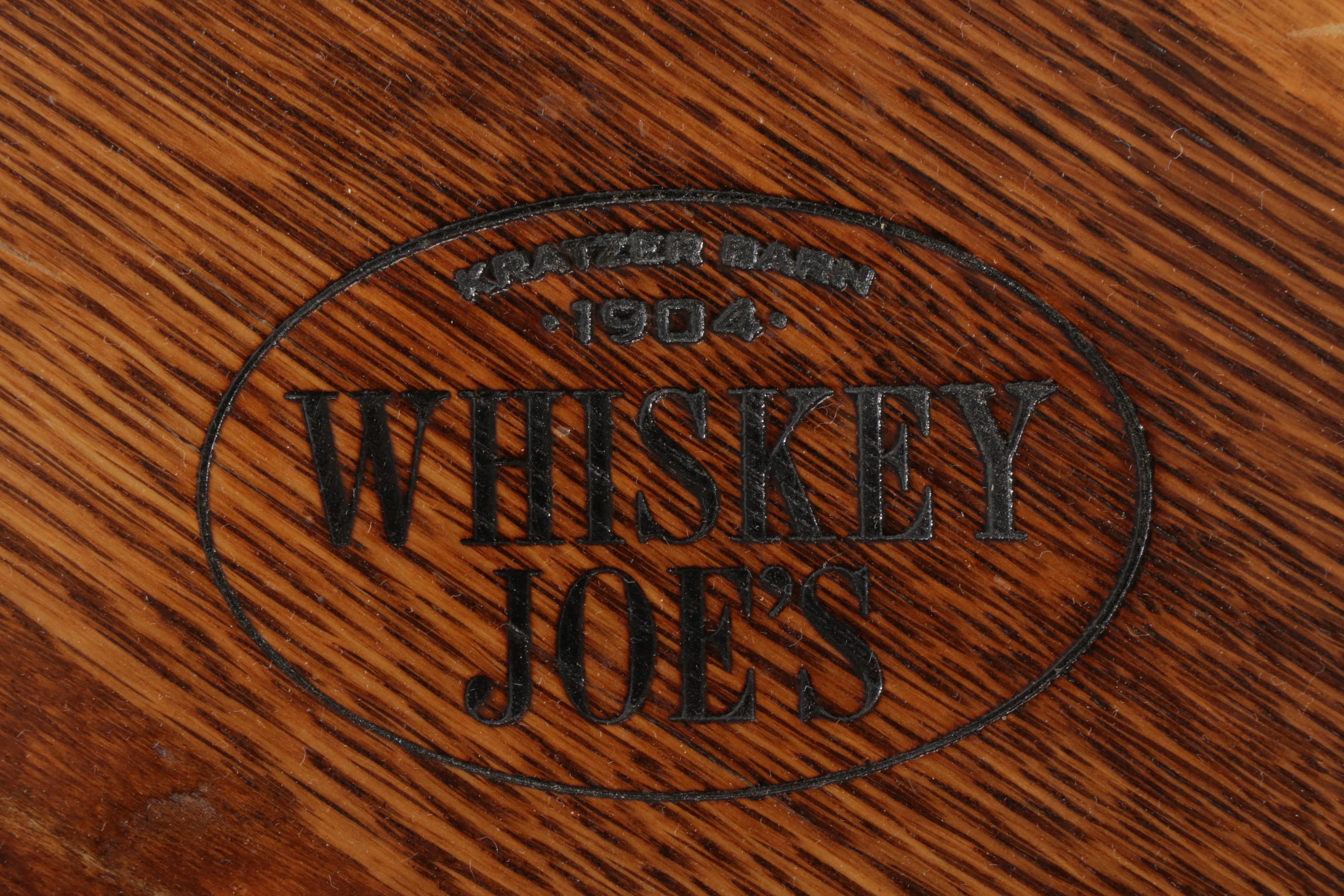 Whisky Joe's Rustic Hardwood Tabletop