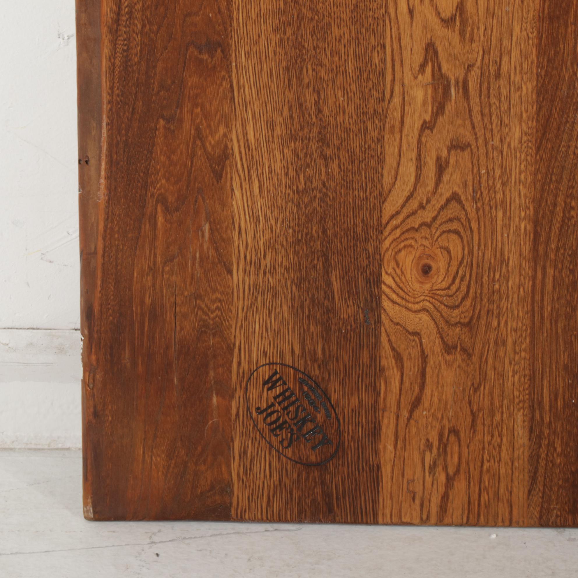 Whisky Joe's Rustic Hardwood Tabletop