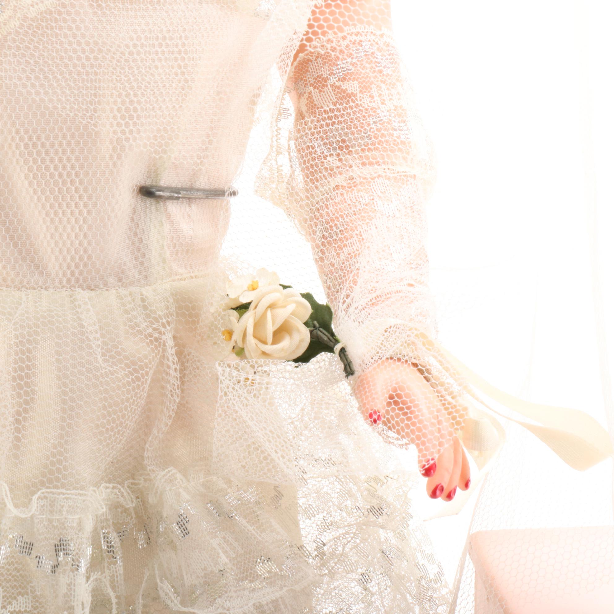 Betty The Beautiful Bride with Ginny Doll, Armoire and Clothes