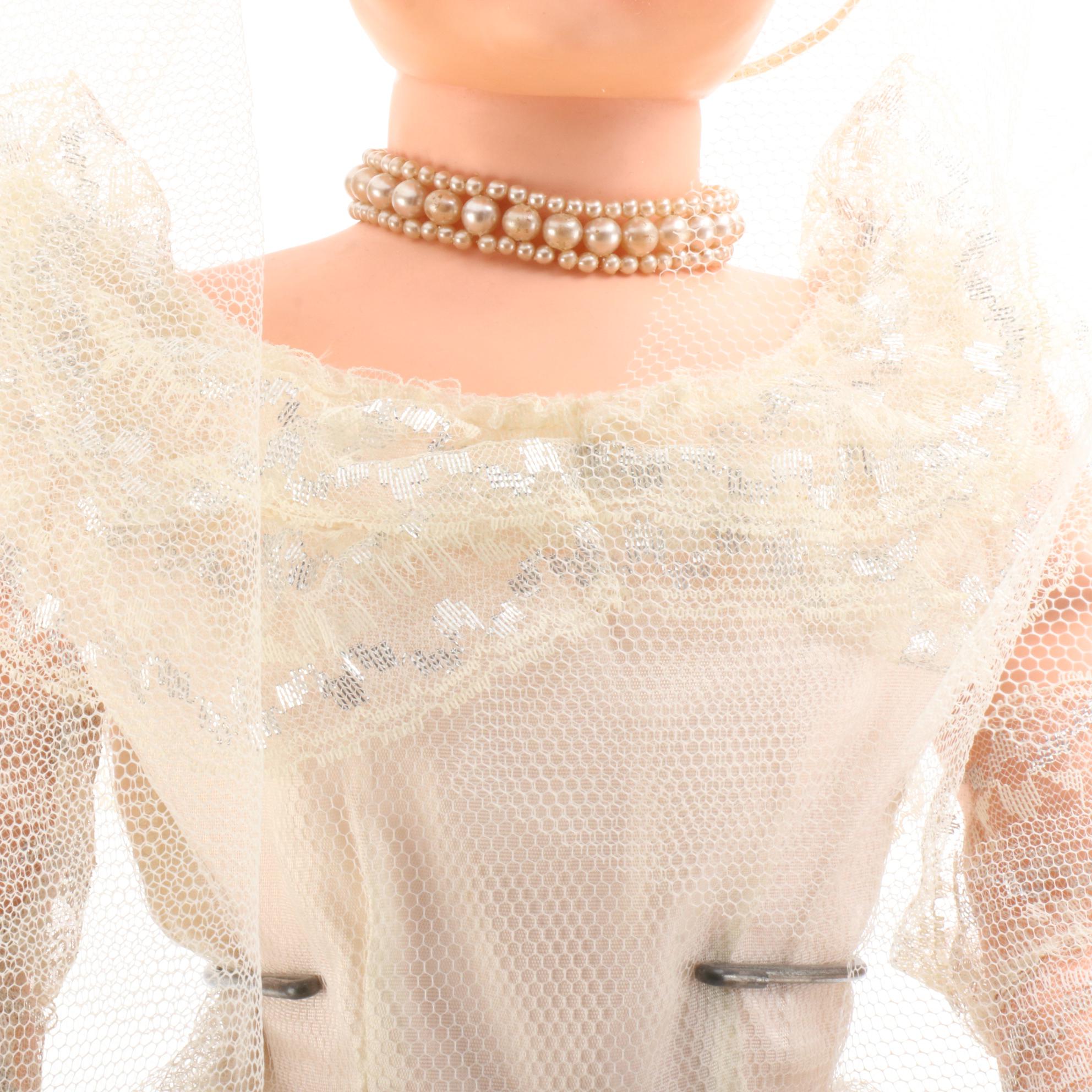 Betty The Beautiful Bride with Ginny Doll, Armoire and Clothes