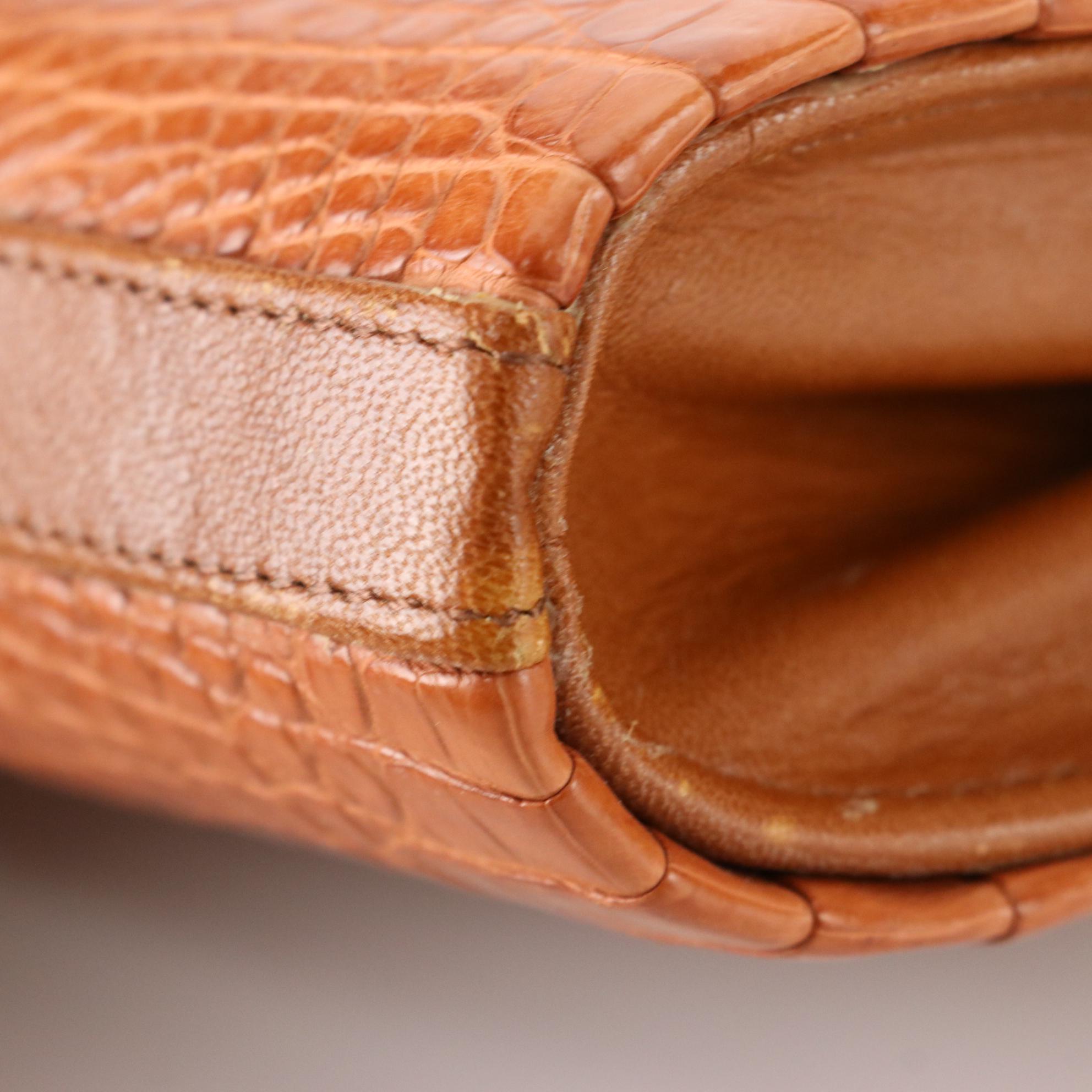 The Barfield Collection Caiman Skin Clutches