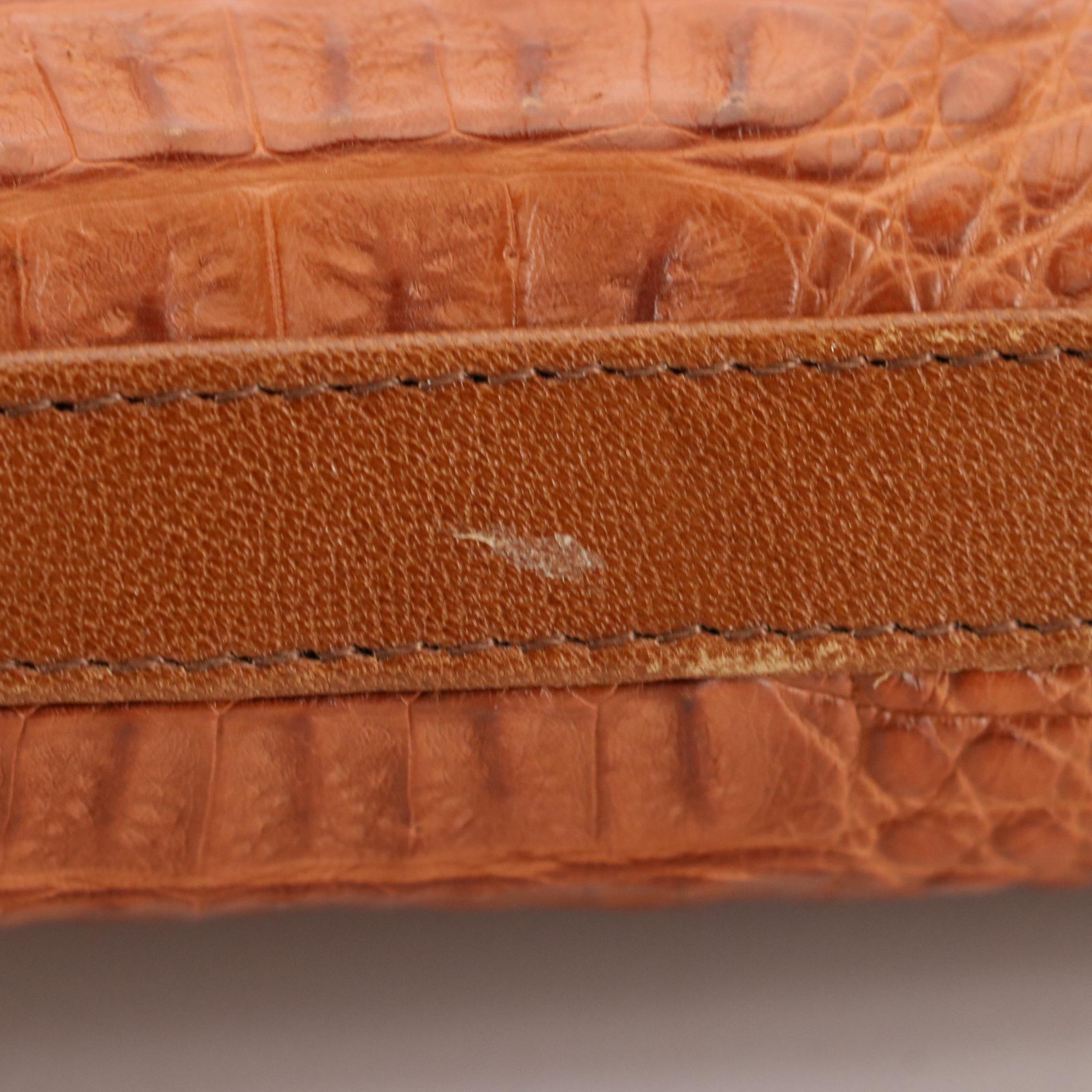 The Barfield Collection Caiman Skin Clutches