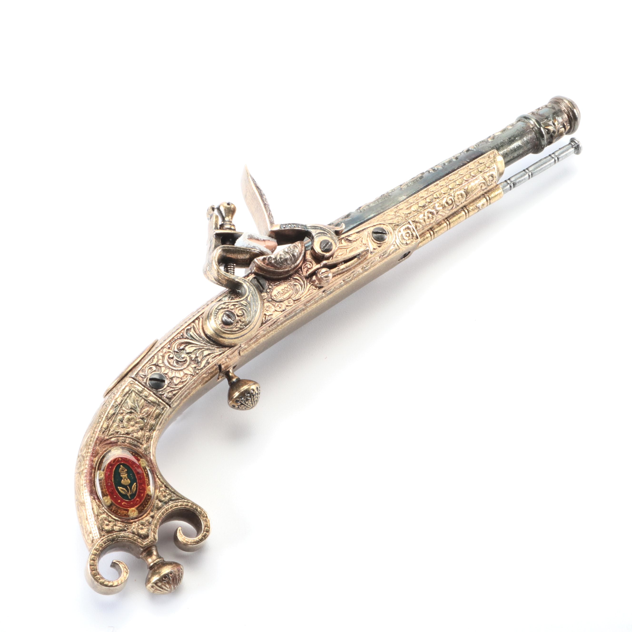 Replica Denix 18th Century Scottish Flintlock Pistol