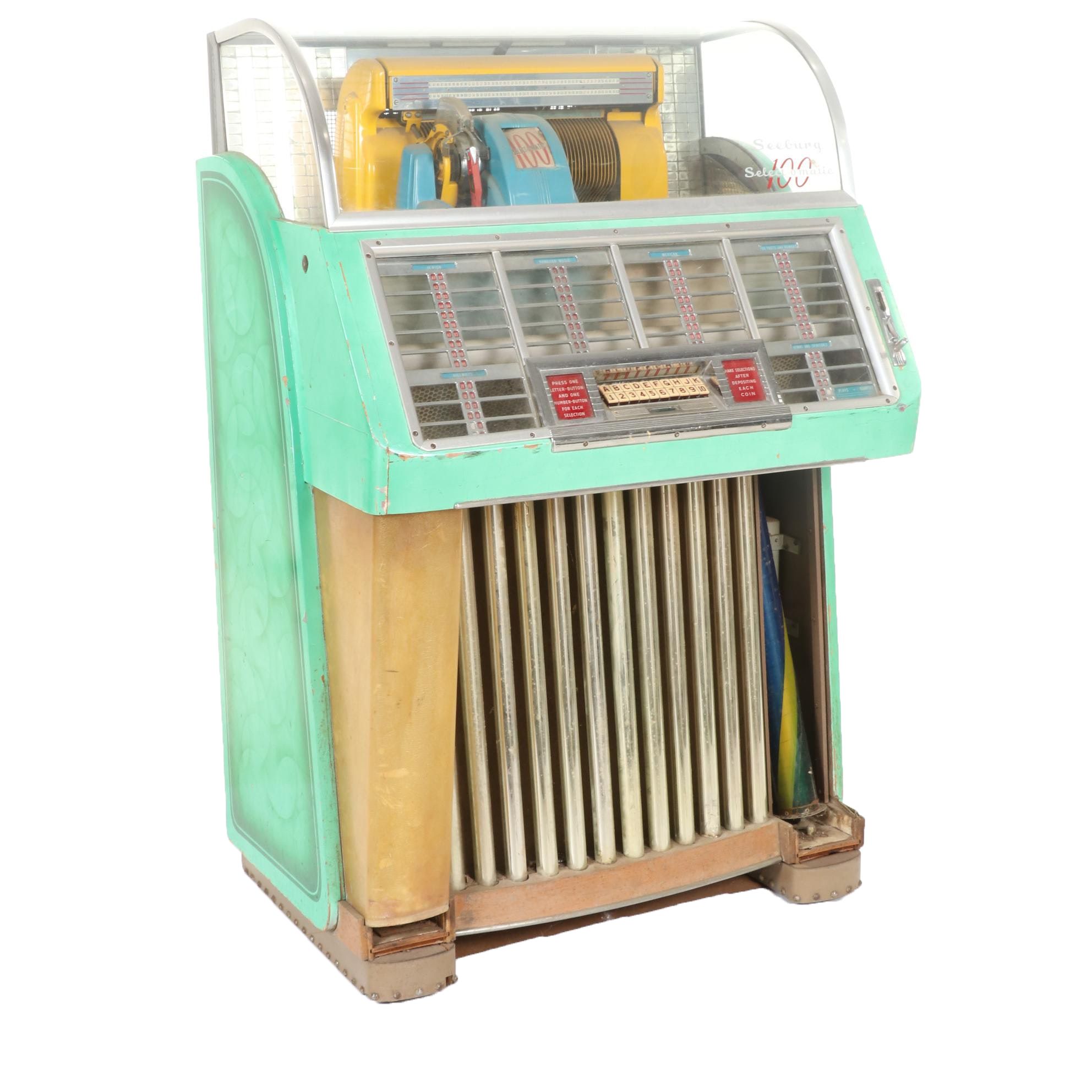 Seeburg Select-o-Matic Model M100C Jukebox, 1952