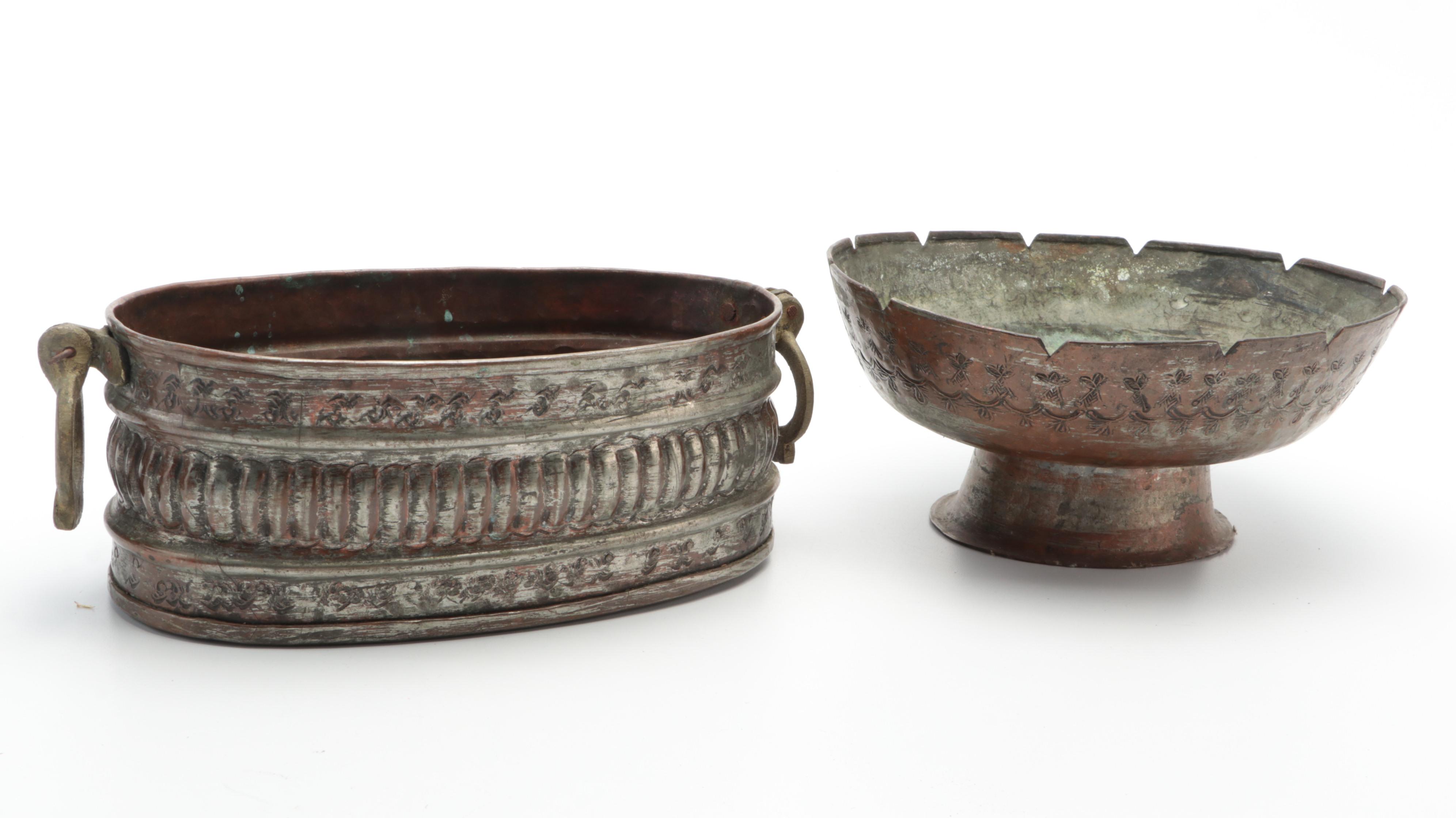 Indian and Middle Eastern Copper and Brass Collection