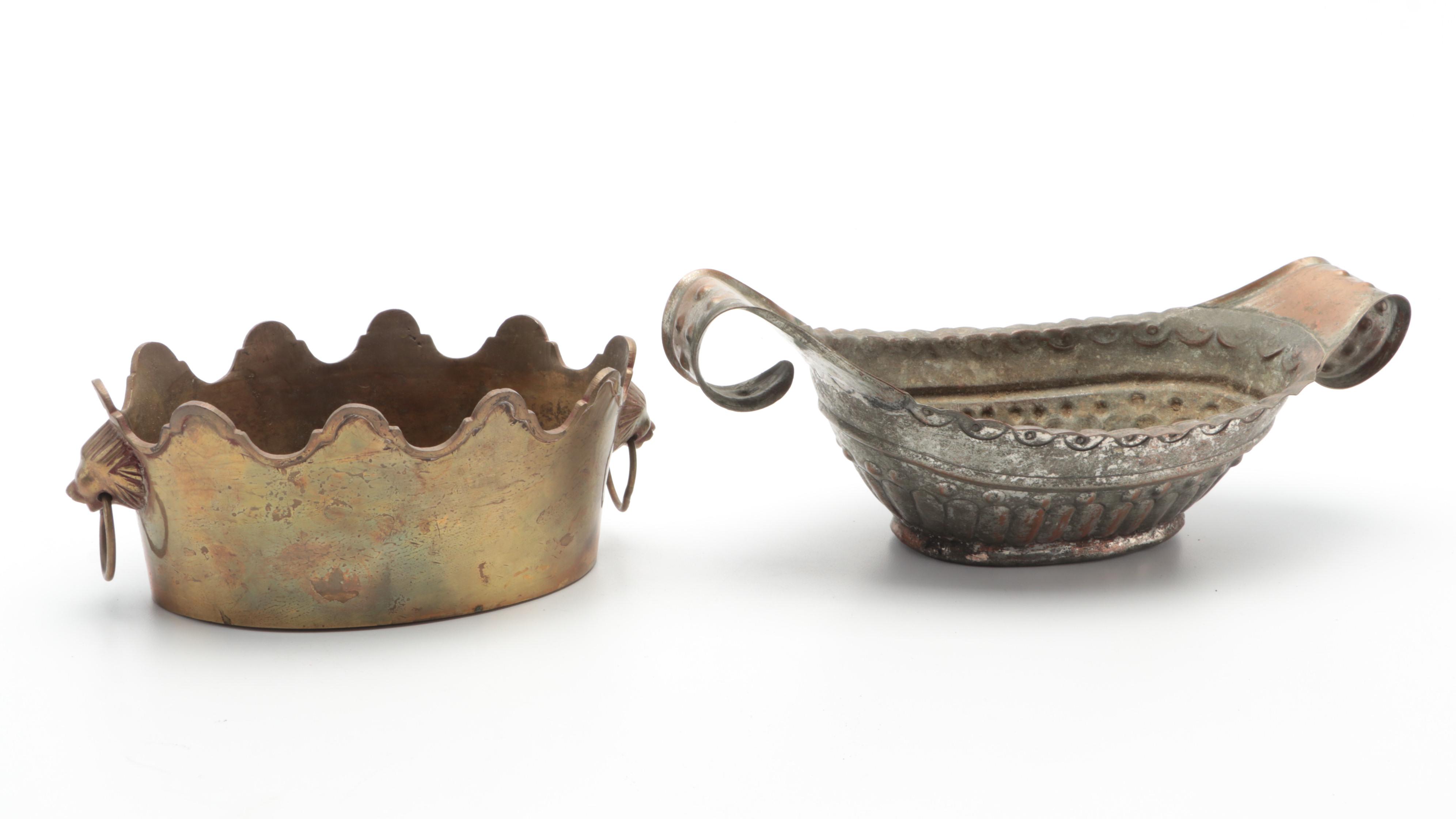 Indian and Middle Eastern Copper and Brass Collection