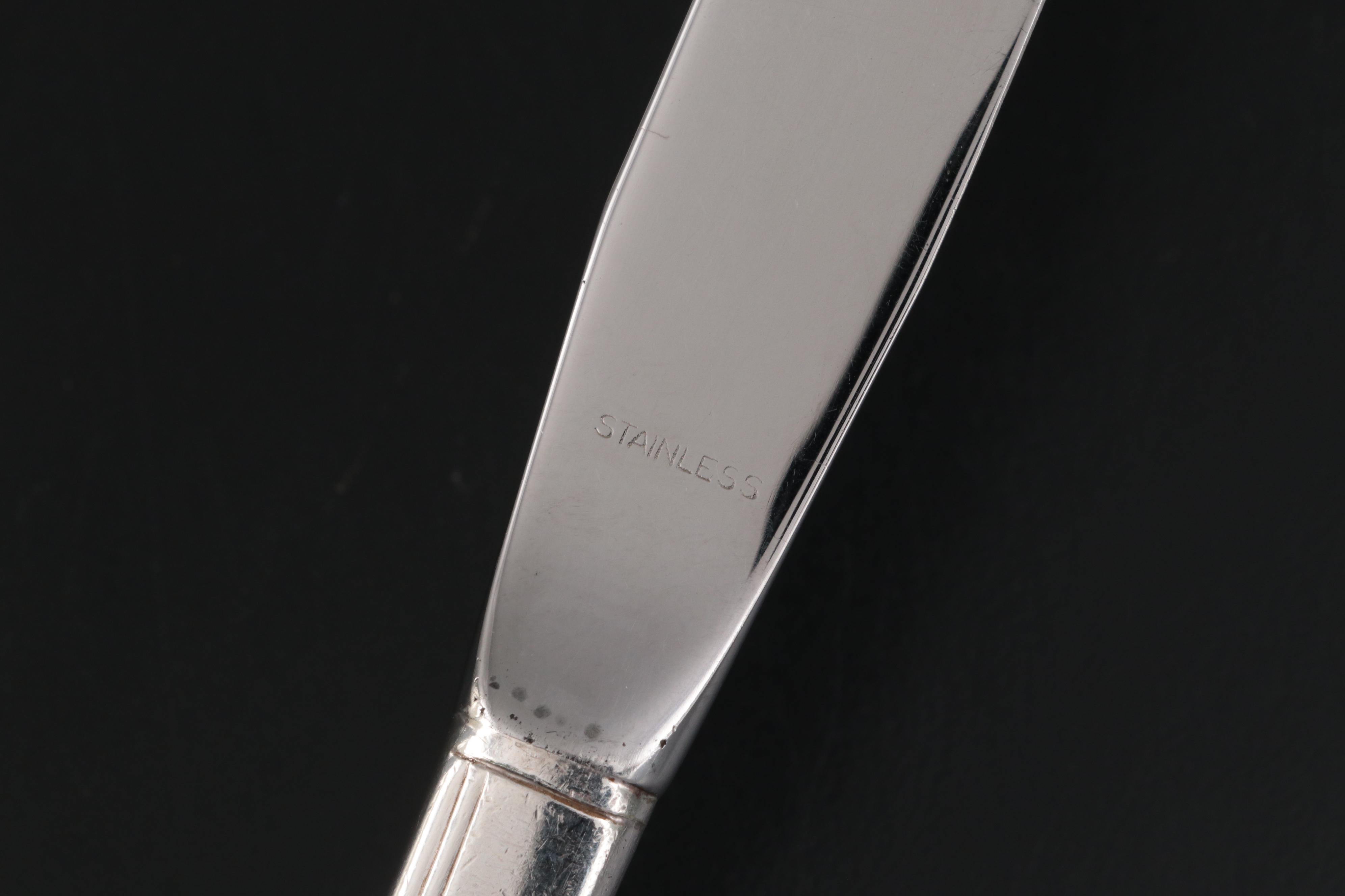 Oneida "Caprice" Silver Plate Flatware and Serving Utensils, Mid-20th Century