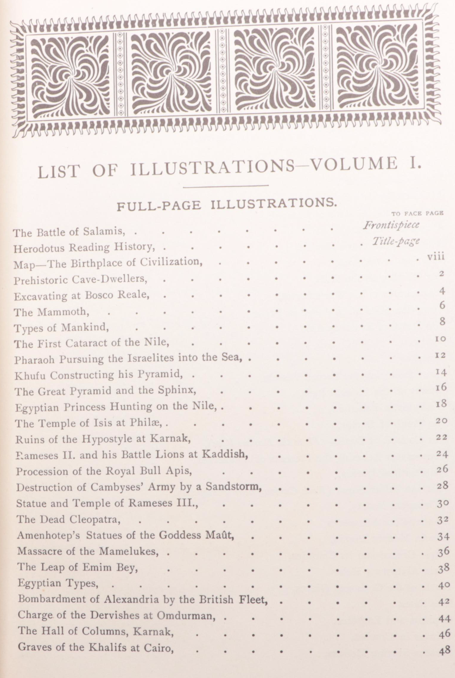 Illustrated "The Story of the Greatest Nations" Partial Set, Early 20th Century