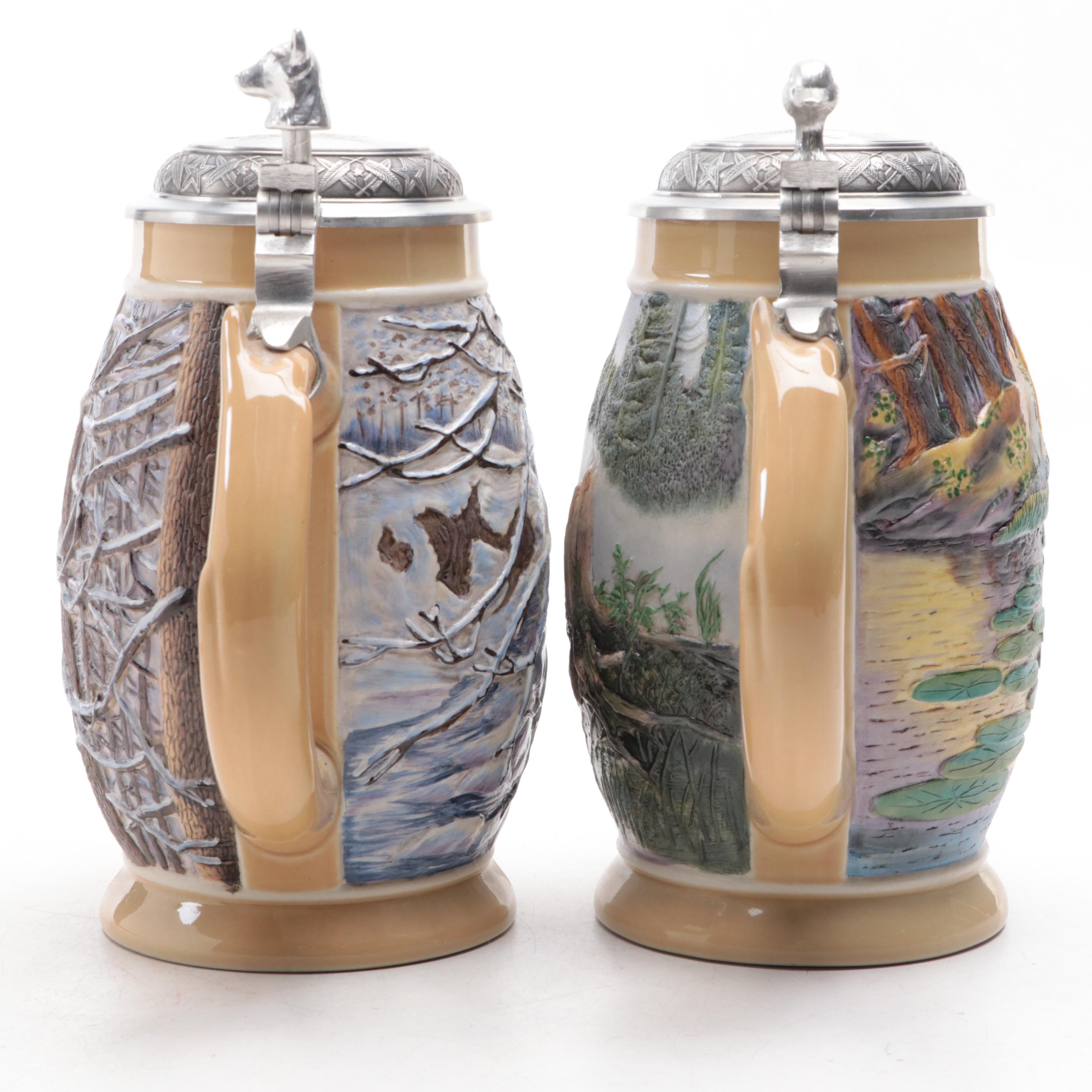 Domex and Other Ceramic Beer Stein