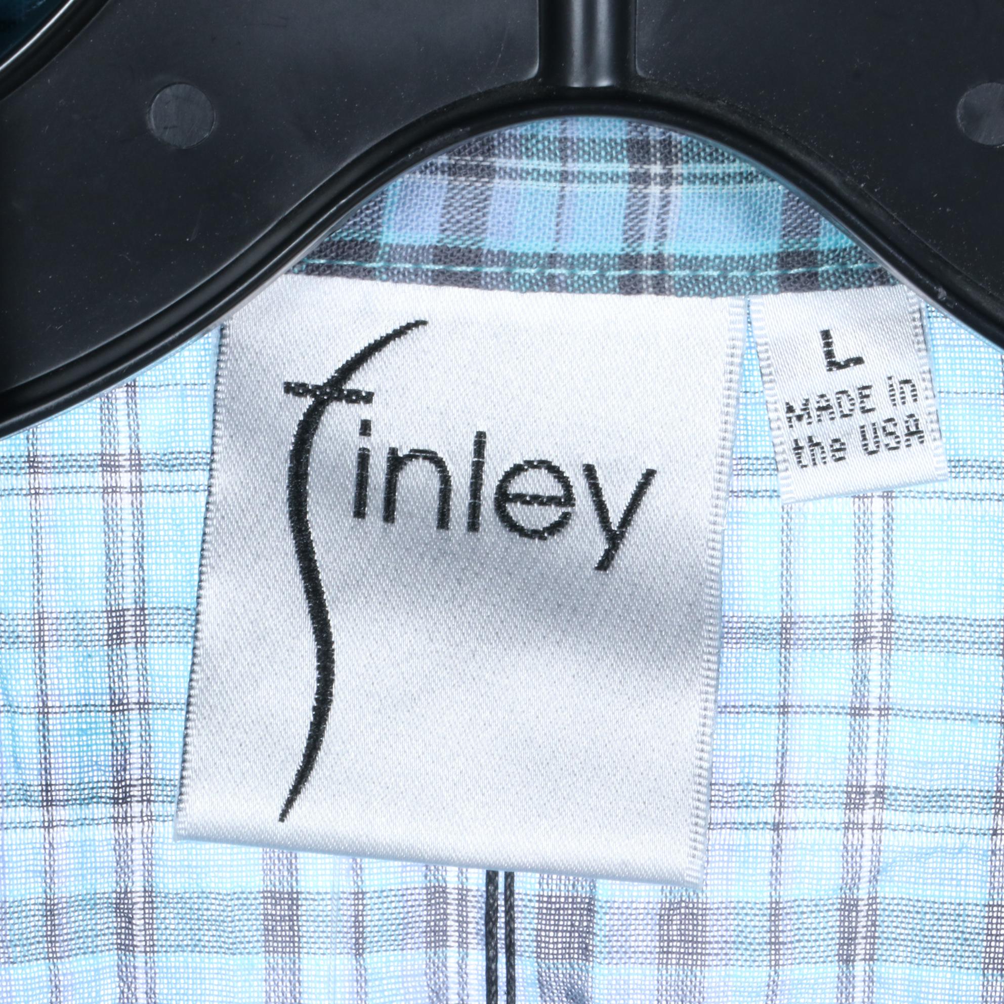 Finley and Tommy Hilfiger Collared Shirts