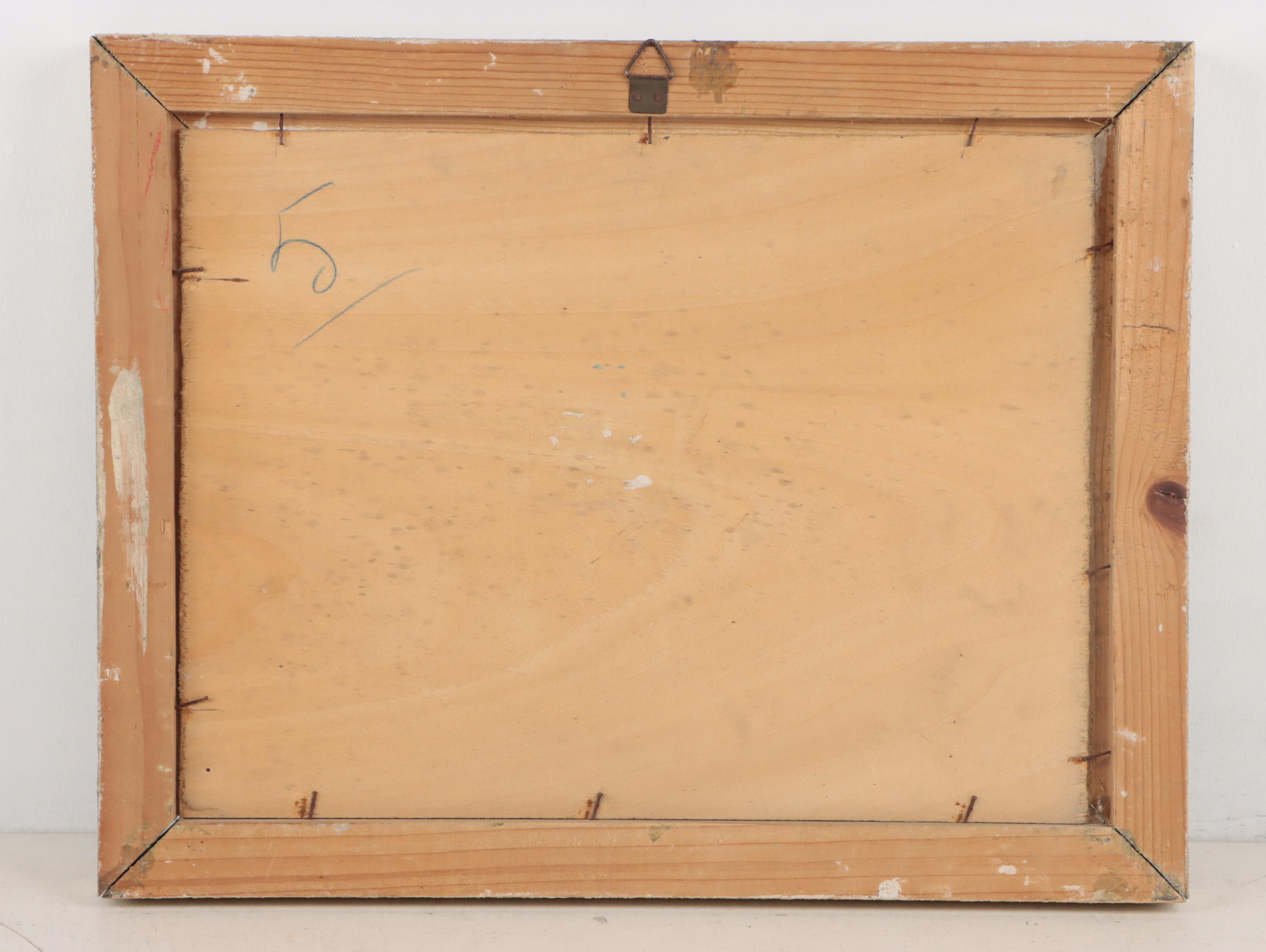 Neapolitan Coastal Landscape Oil Painting