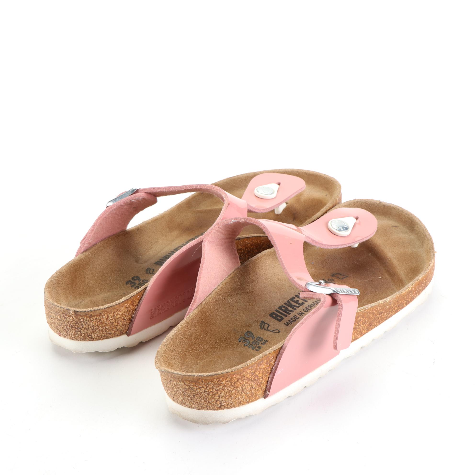 Birkenstock Gizeh Sandals, Vionic Pismo and New Balance 574 Classic Sneakers