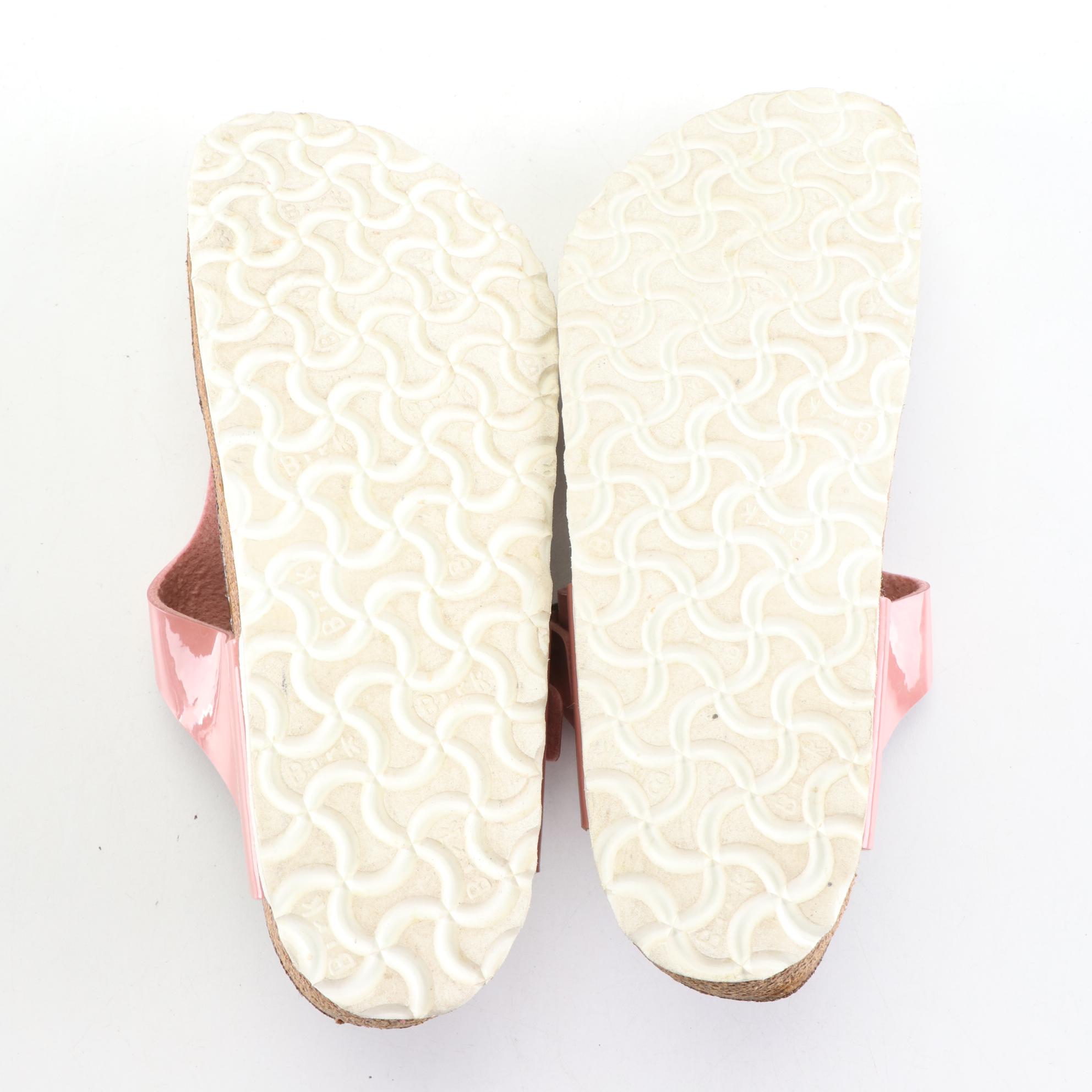 Birkenstock Gizeh Sandals, Vionic Pismo and New Balance 574 Classic Sneakers