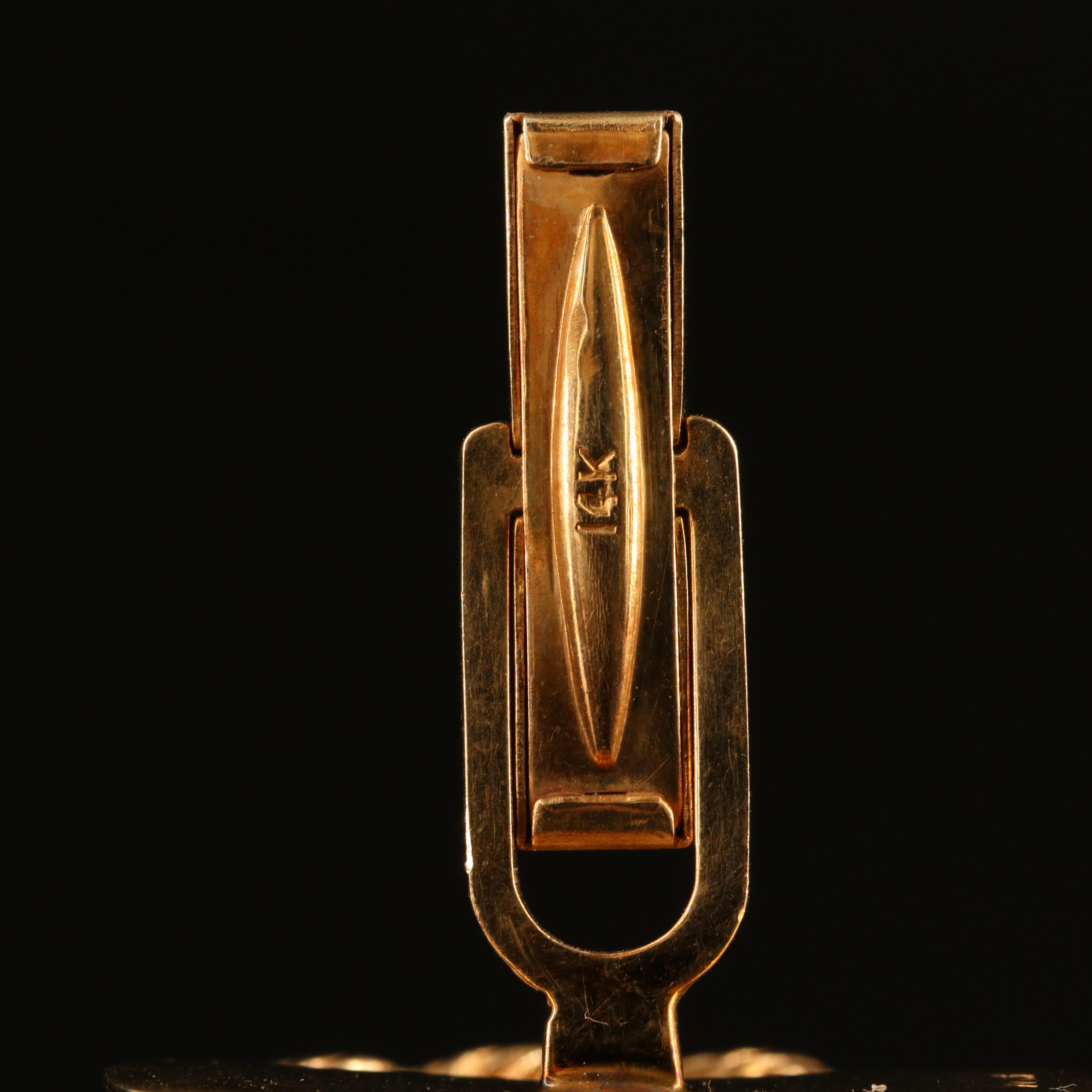 14K Cufflinks with Indian Head $5 Gold Half Eagle Coins