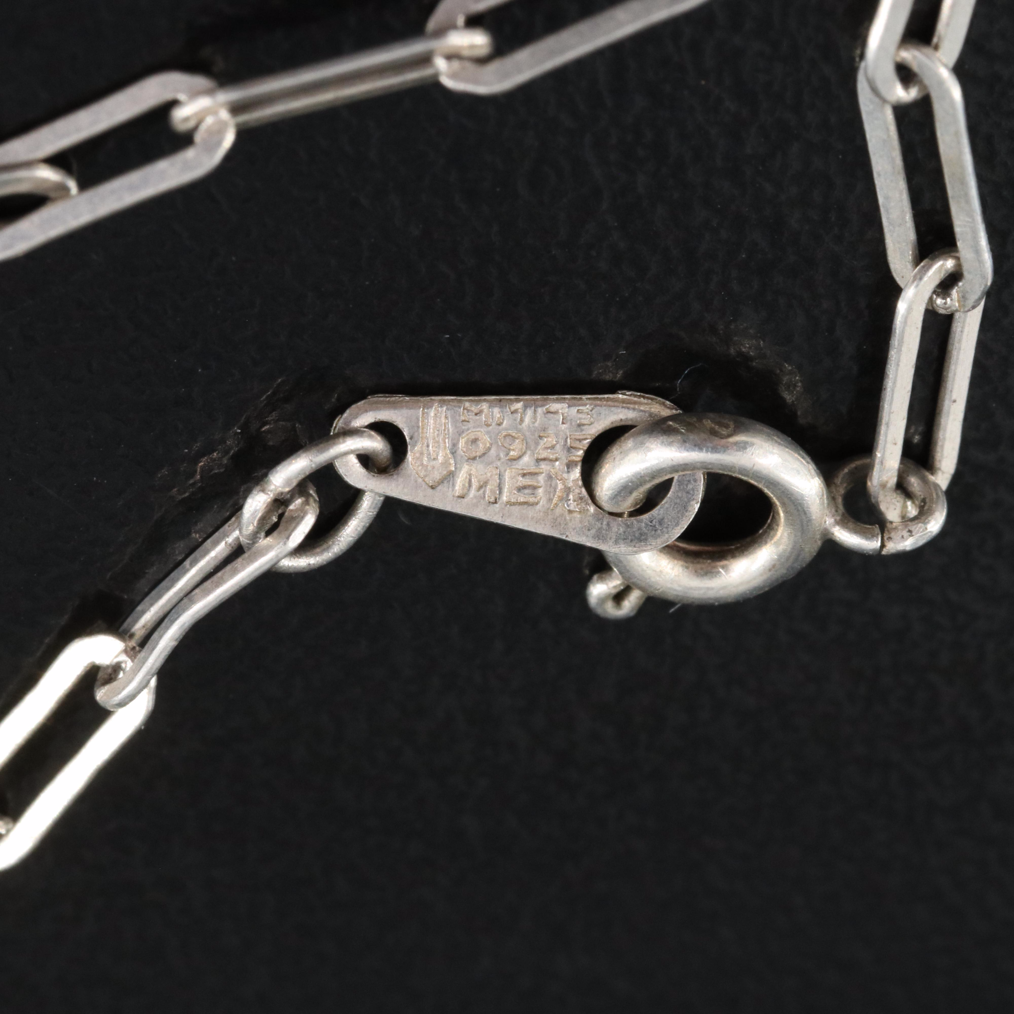 Sterling Paper Clip Chain