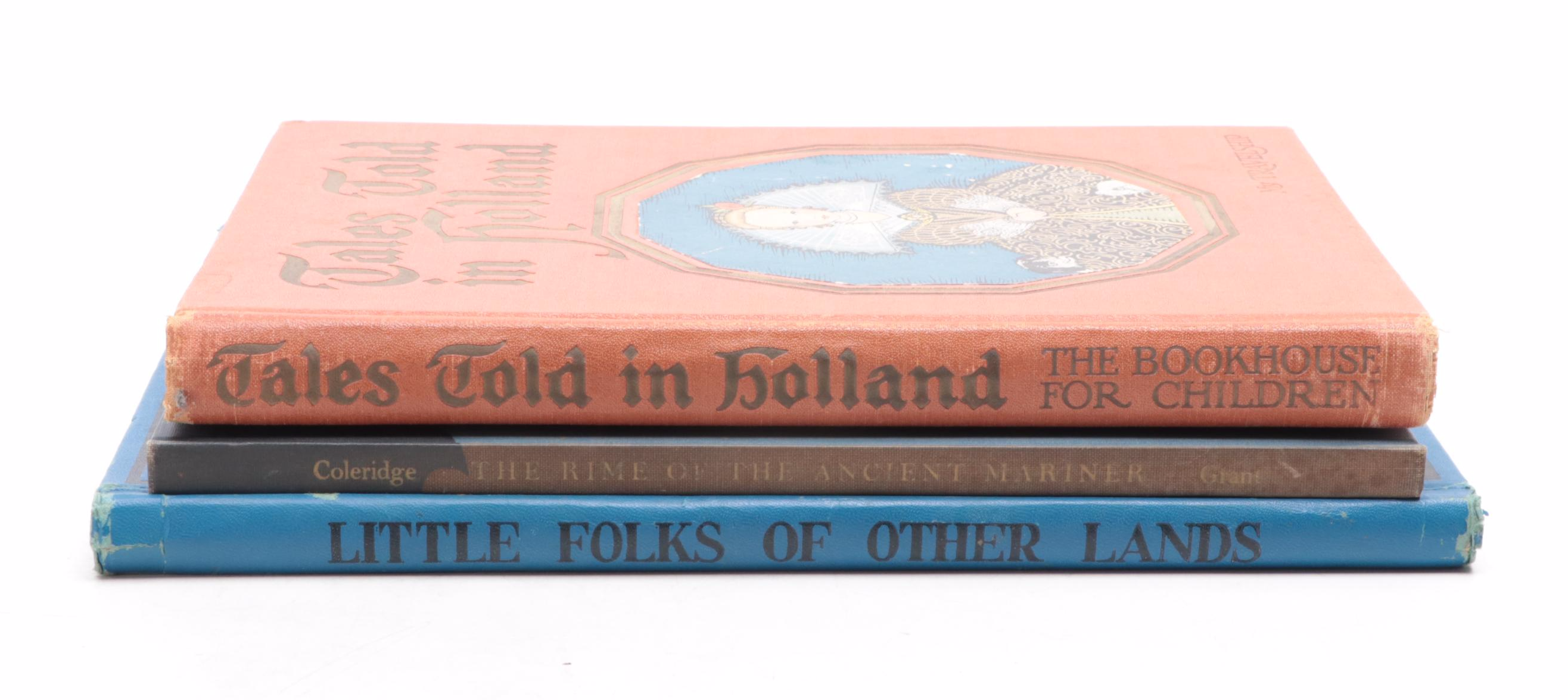 Illustrated "Little Folks of Other Lands" by Watty Piper and More Books