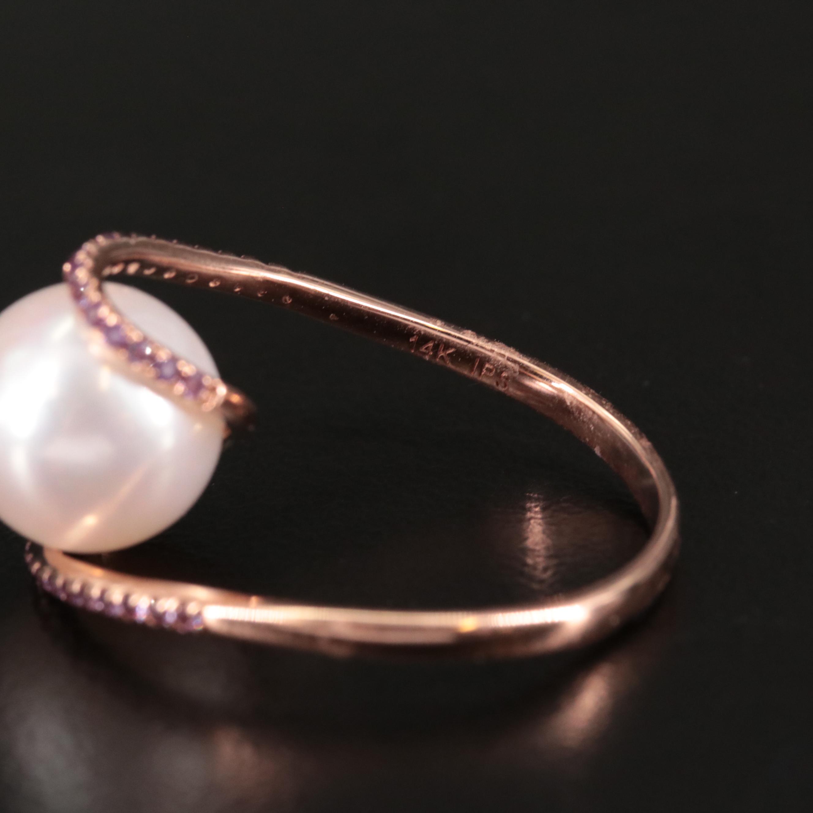 14K Cultured Pearl Ring