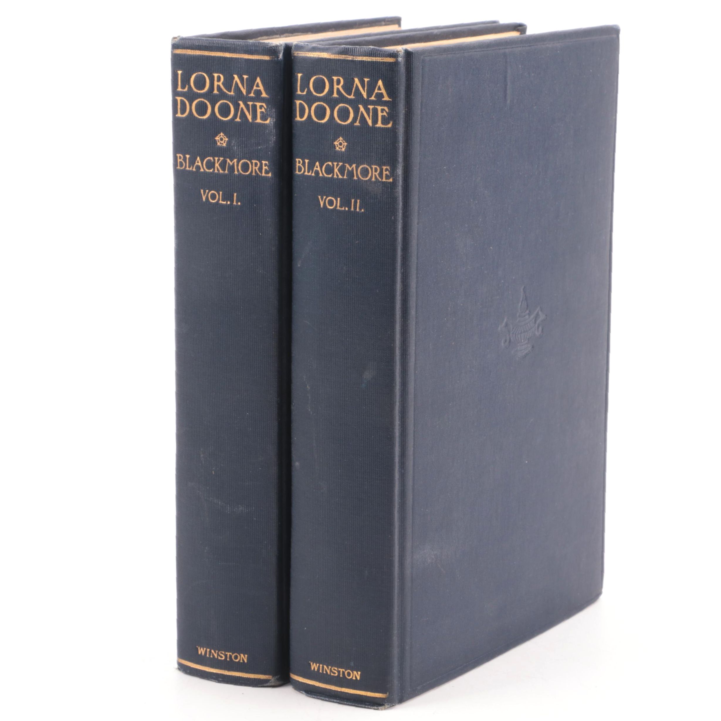 Illustrated "Lorna Doone: A Romance of Exmore" Two-Volume Set by R. D. Blackmore