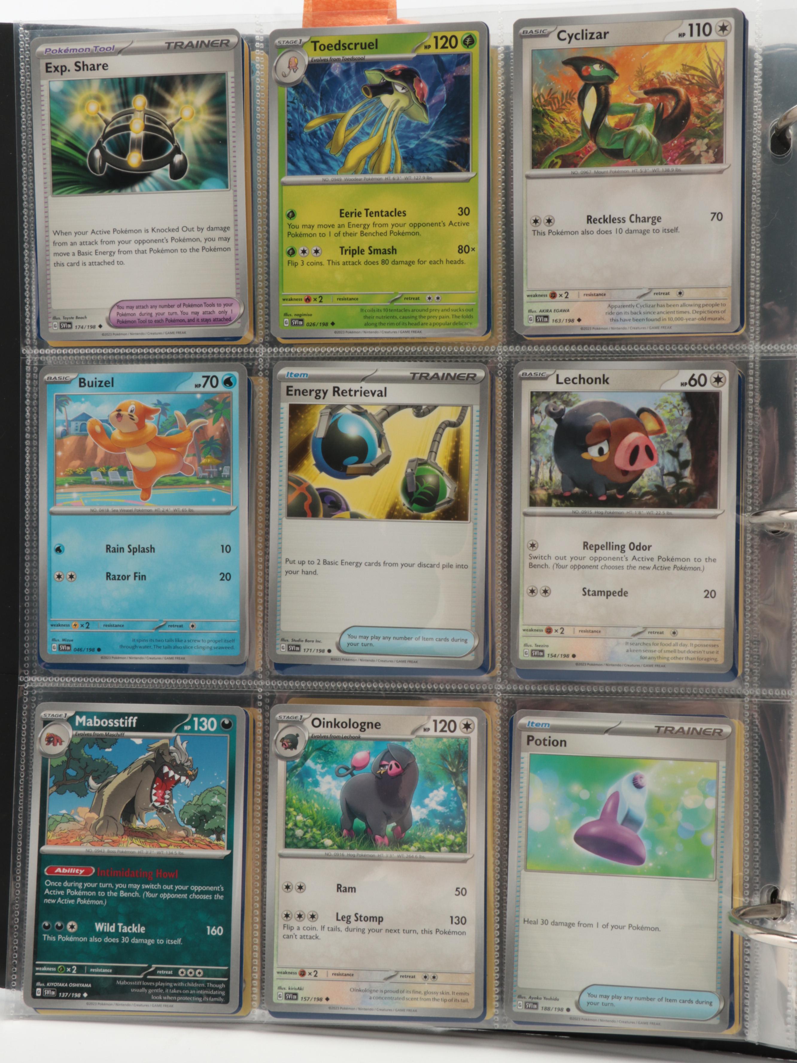 Pokémon Card Collection Featuring Pikachu, Charmeleon and More