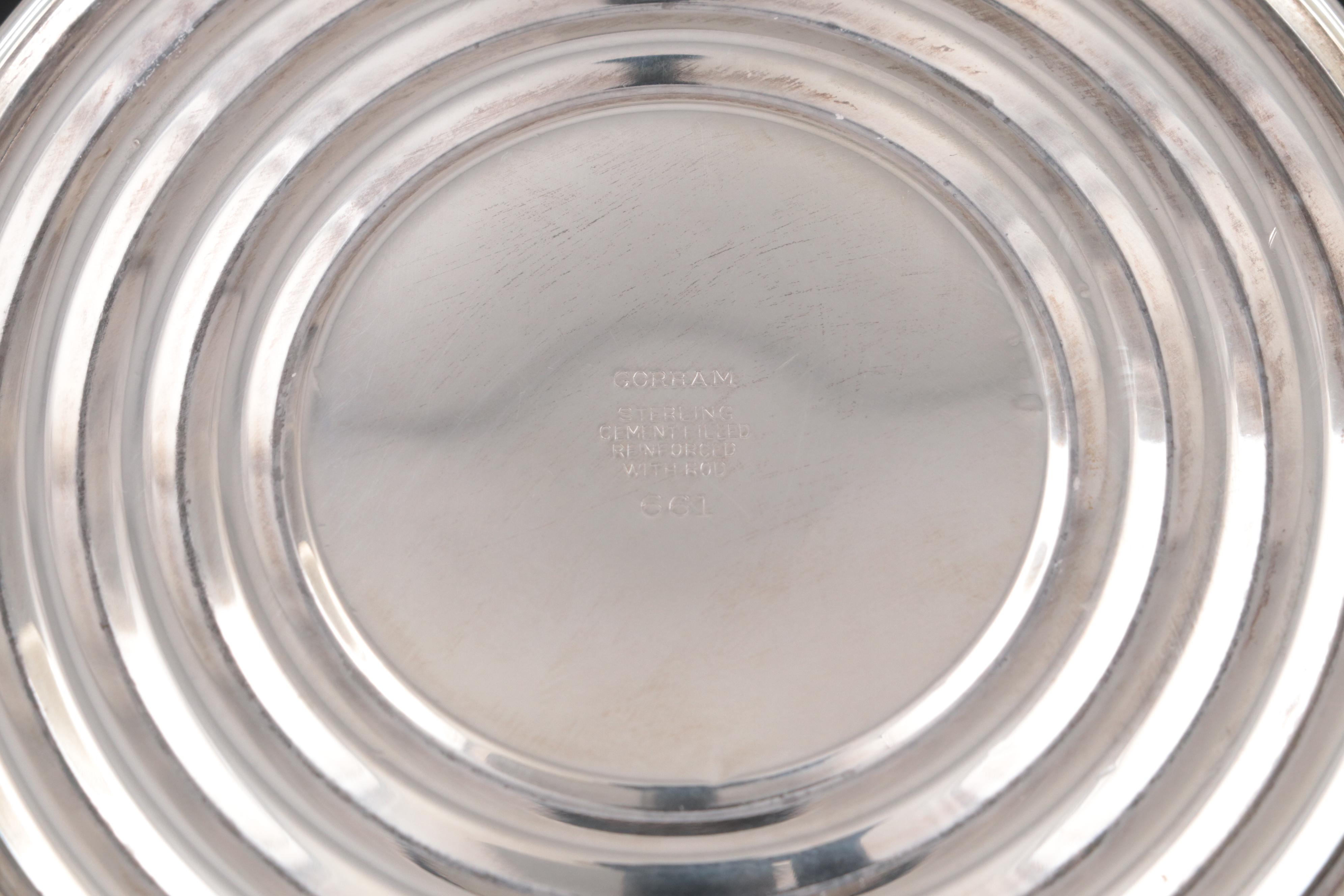 Gorham and Other Weighted Sterling Silver Candlestick Pairs