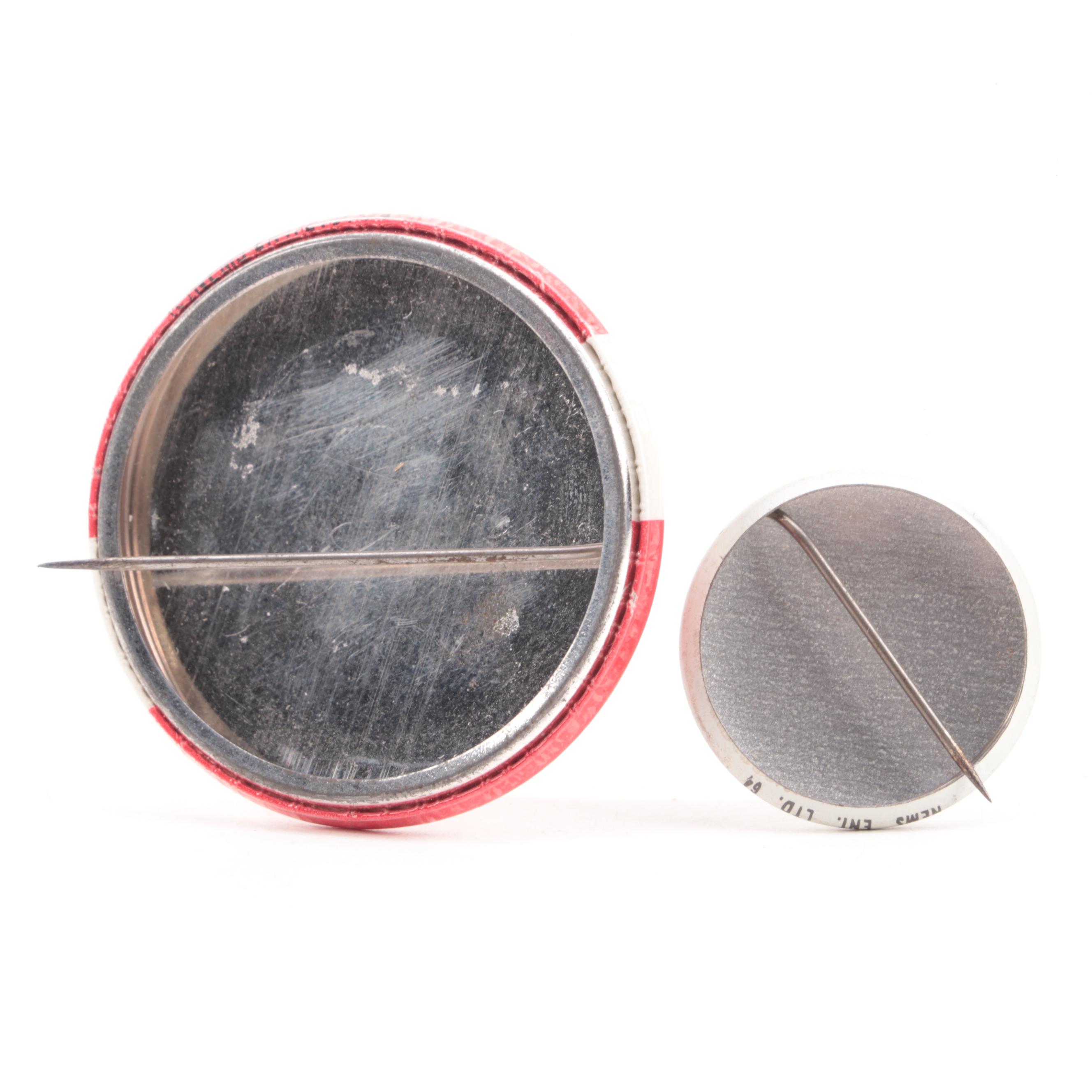 The Beatles Ringo Star, John Lennon and More Pinbacks